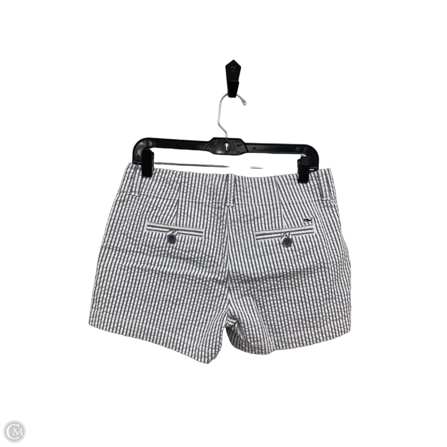 Shorts By Vineyard Vines In Grey & White, Size: 4