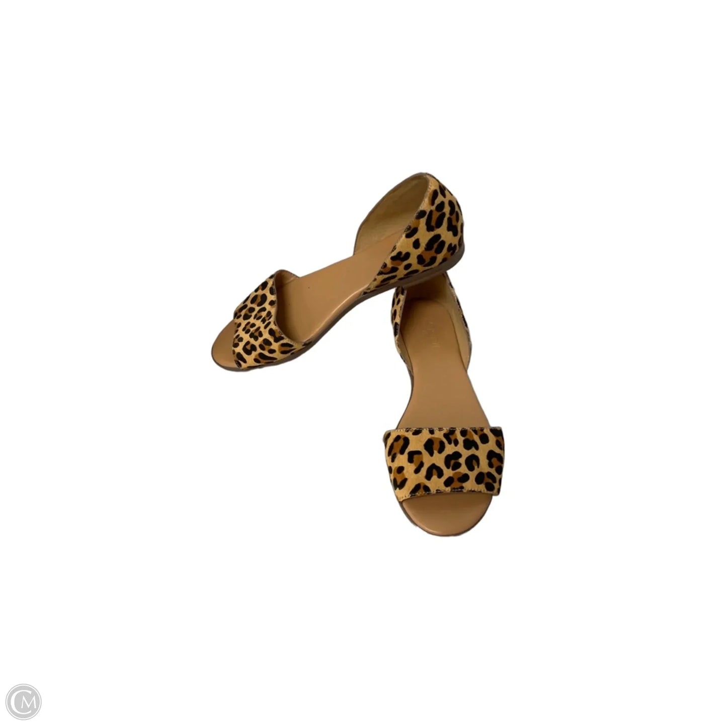 Sandals Flats By J. Crew In Black & Brown, Size: 6.5