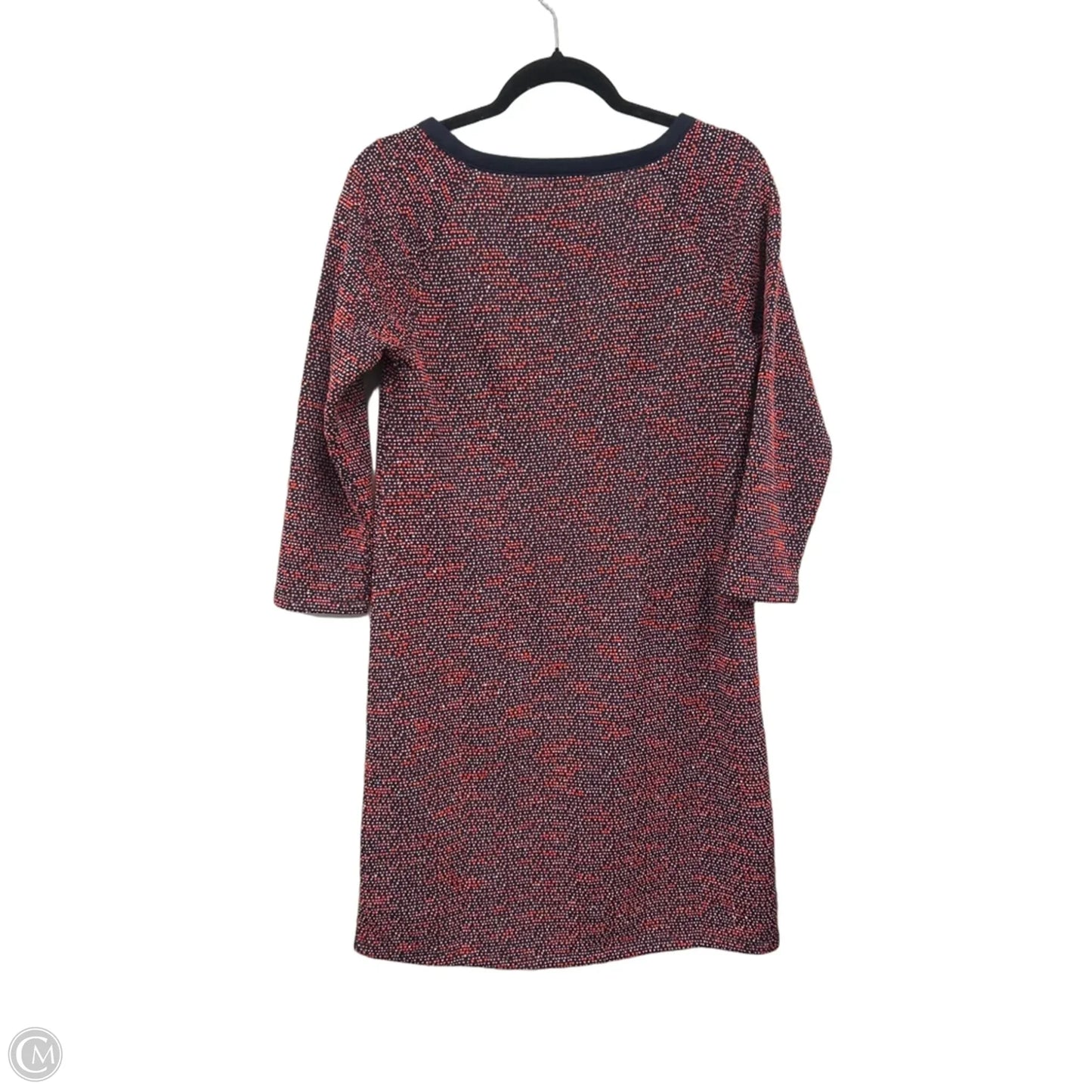 Dress Casual Midi By Talbots In Blue & Red, Size: S