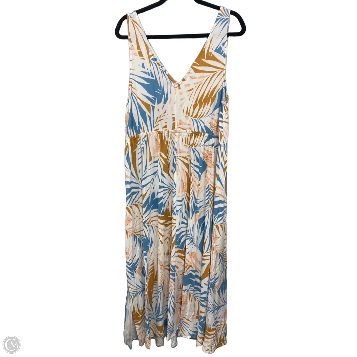 Dress Casual Maxi By Cynthia Rowley In Brown & White, Size: Xl