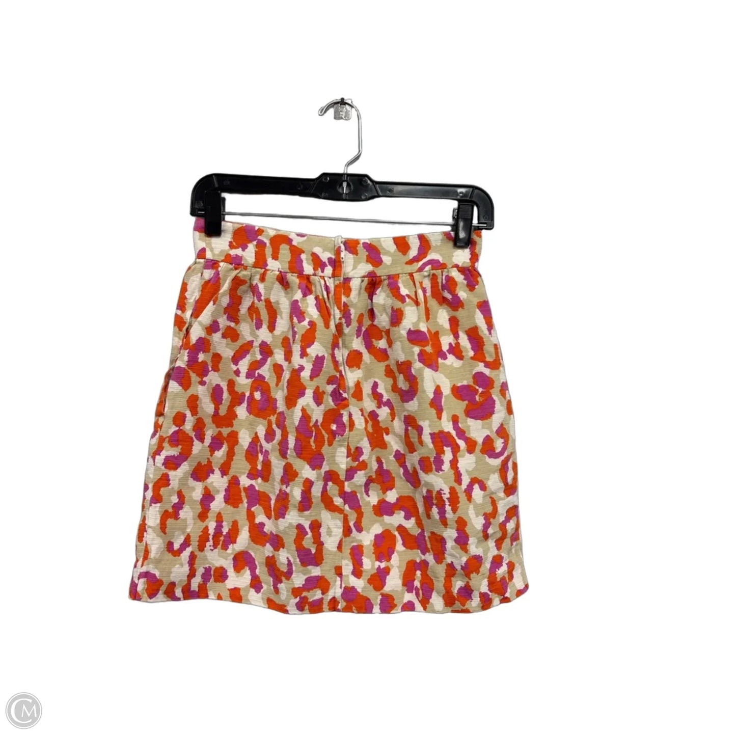Skirt Designer By Kate Spade In Orange & Pink, Size: 2