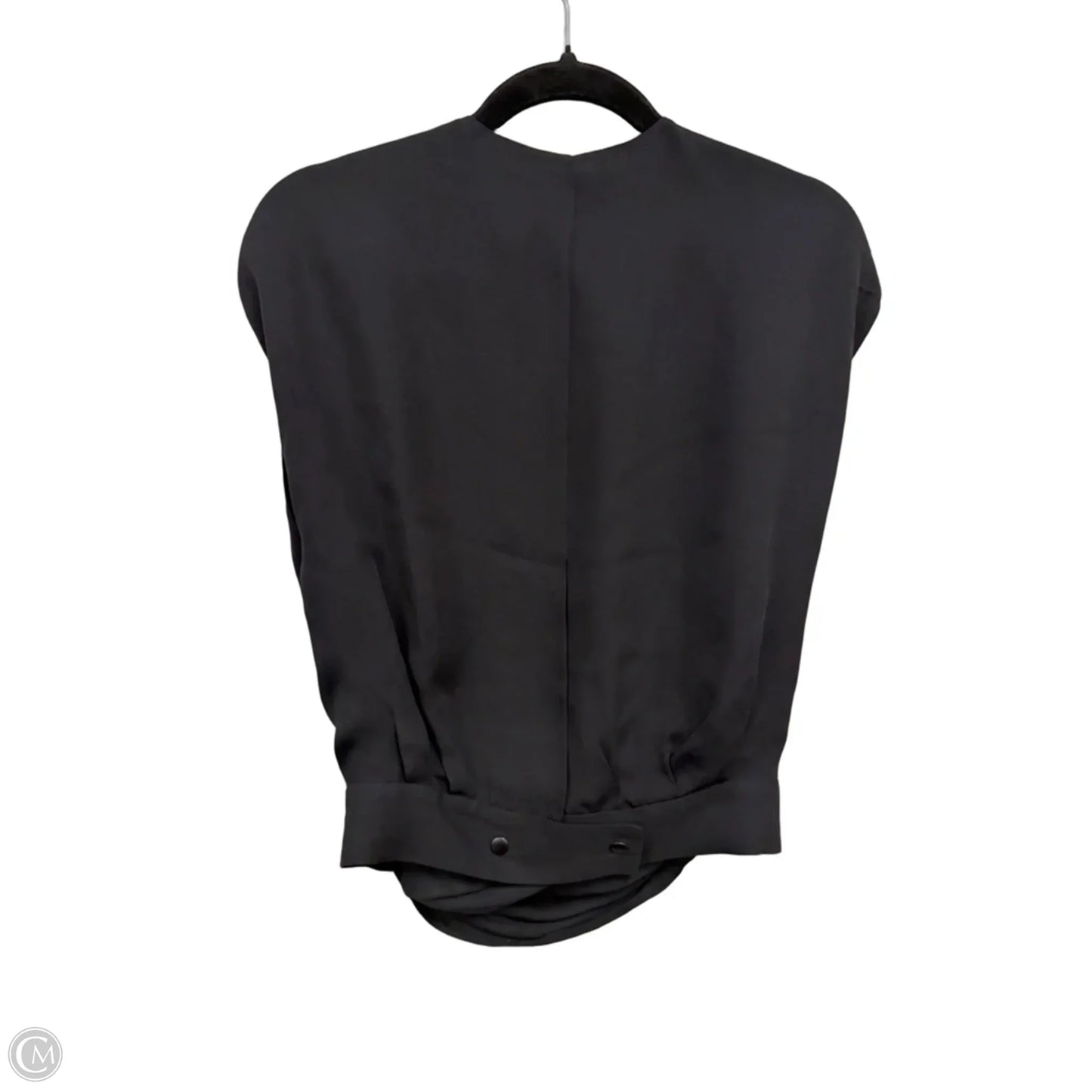 Blouse Sleeveless By L Agence In Black, Size: M