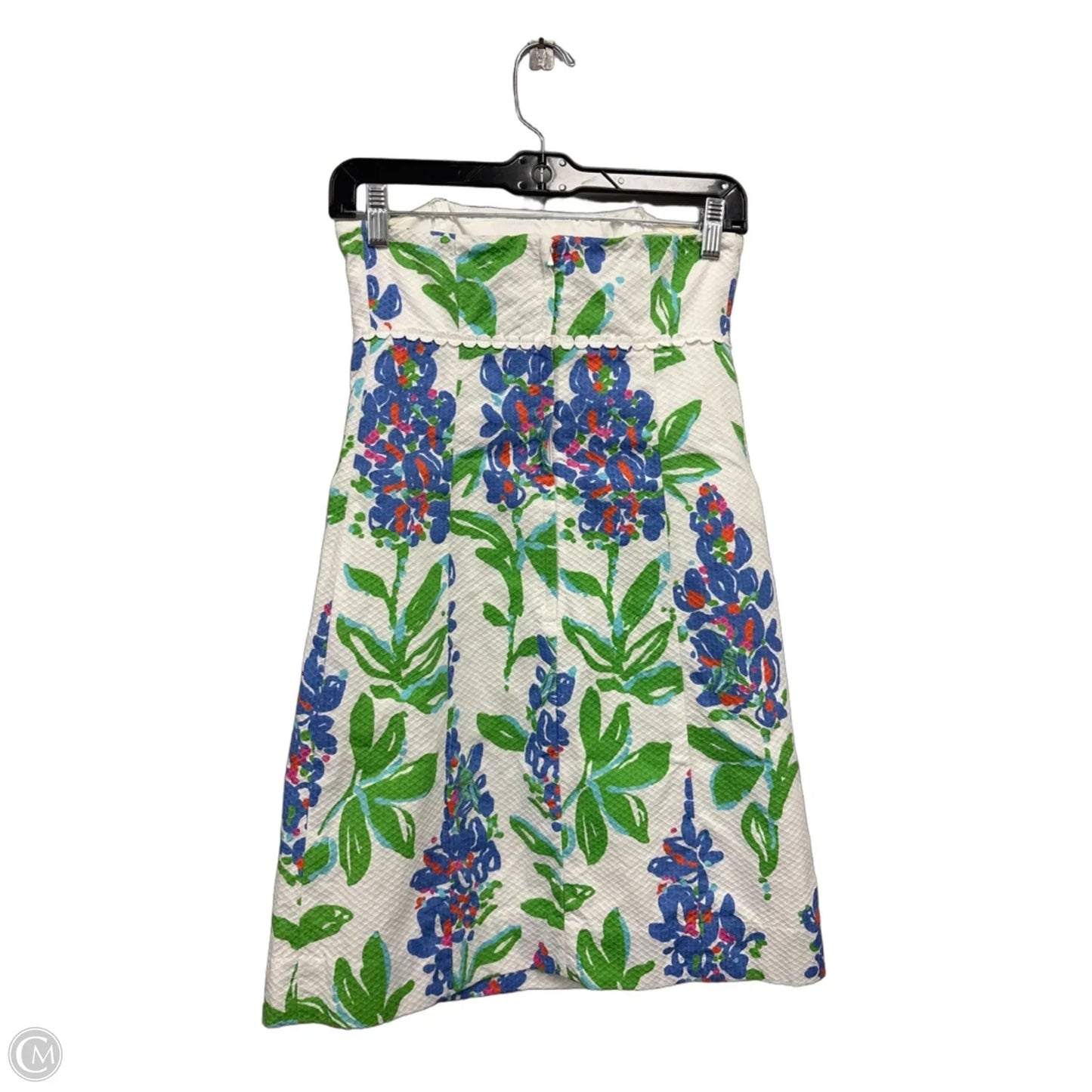 Dress Designer By Lilly Pulitzer In Blue & Green, Size: 0p