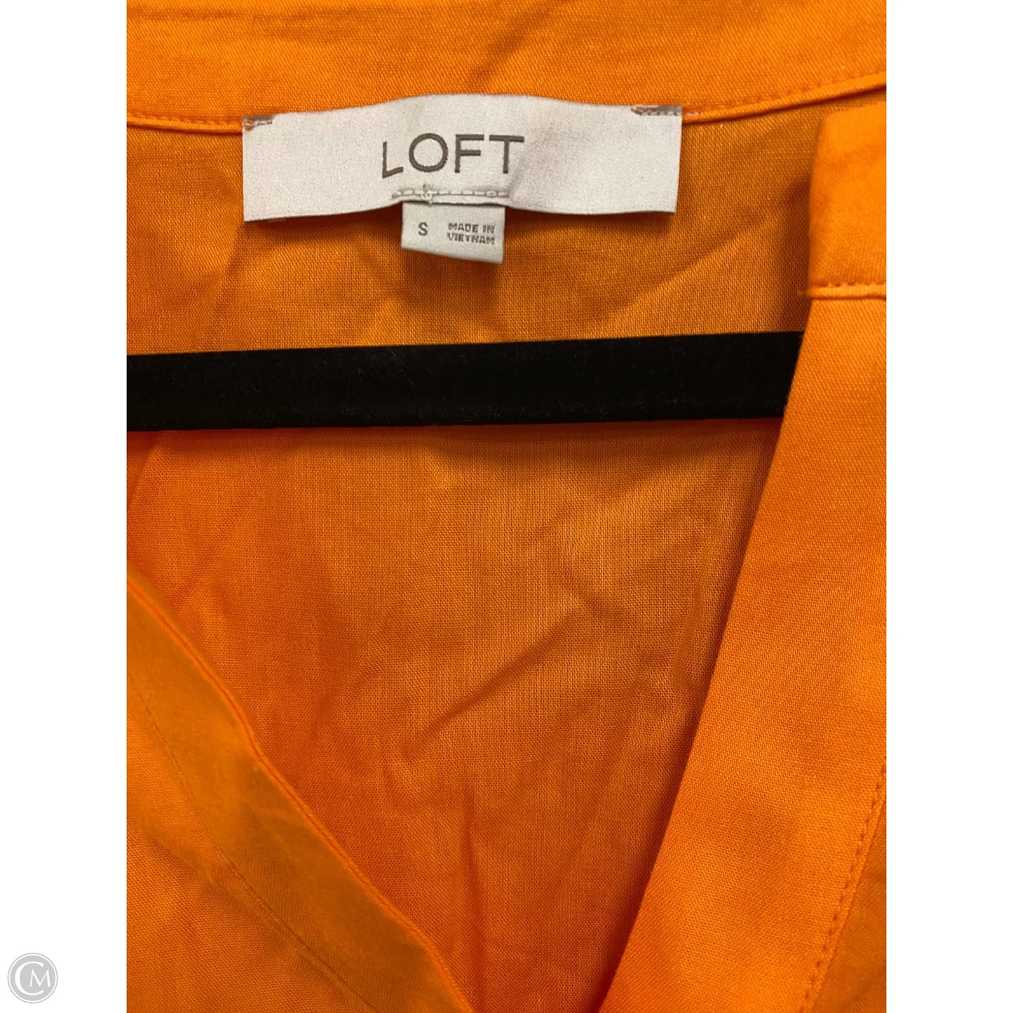 Dress Casual Short By Loft In Orange, Size: S