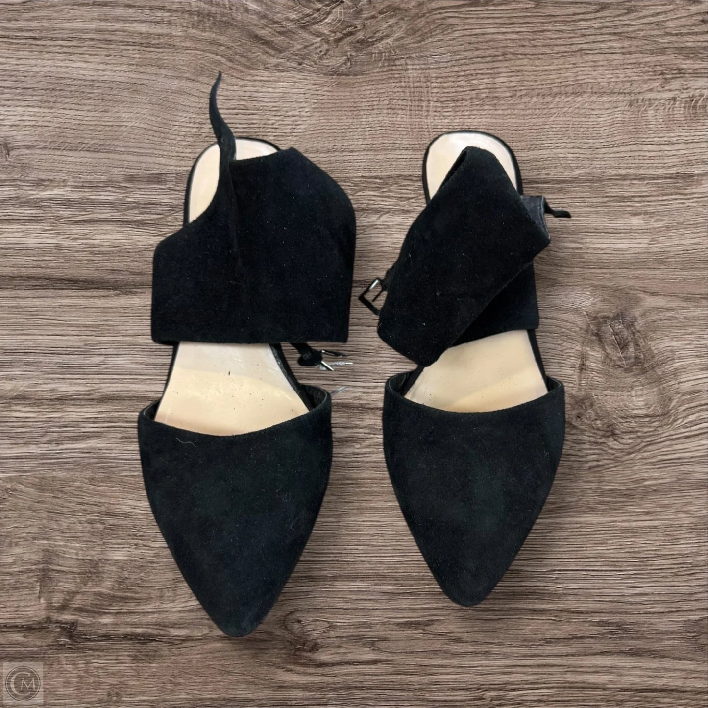 Shoes Heels Kitten By Nine West In Black, Size: 7