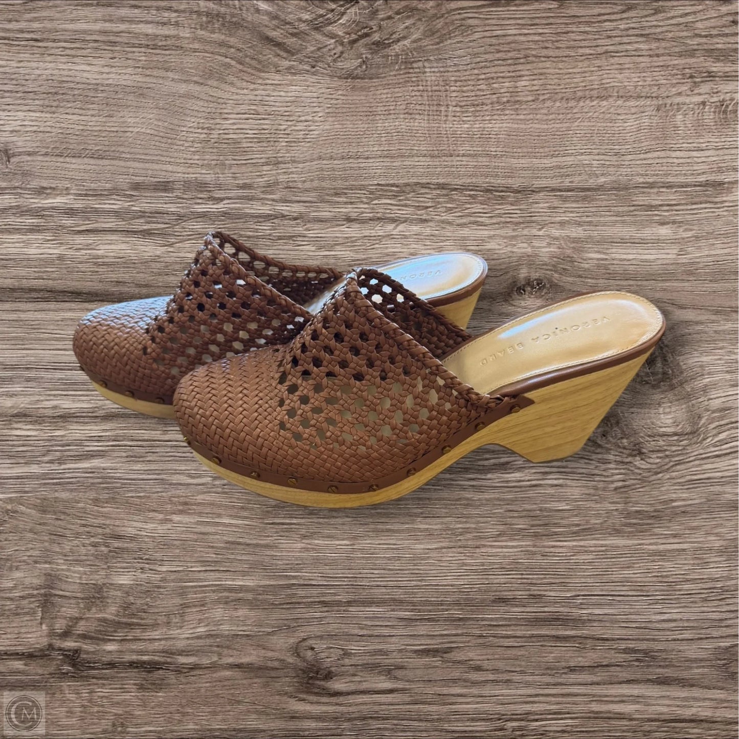 Shoes Heels Block By Veronica Beard In Brown, Size: 11