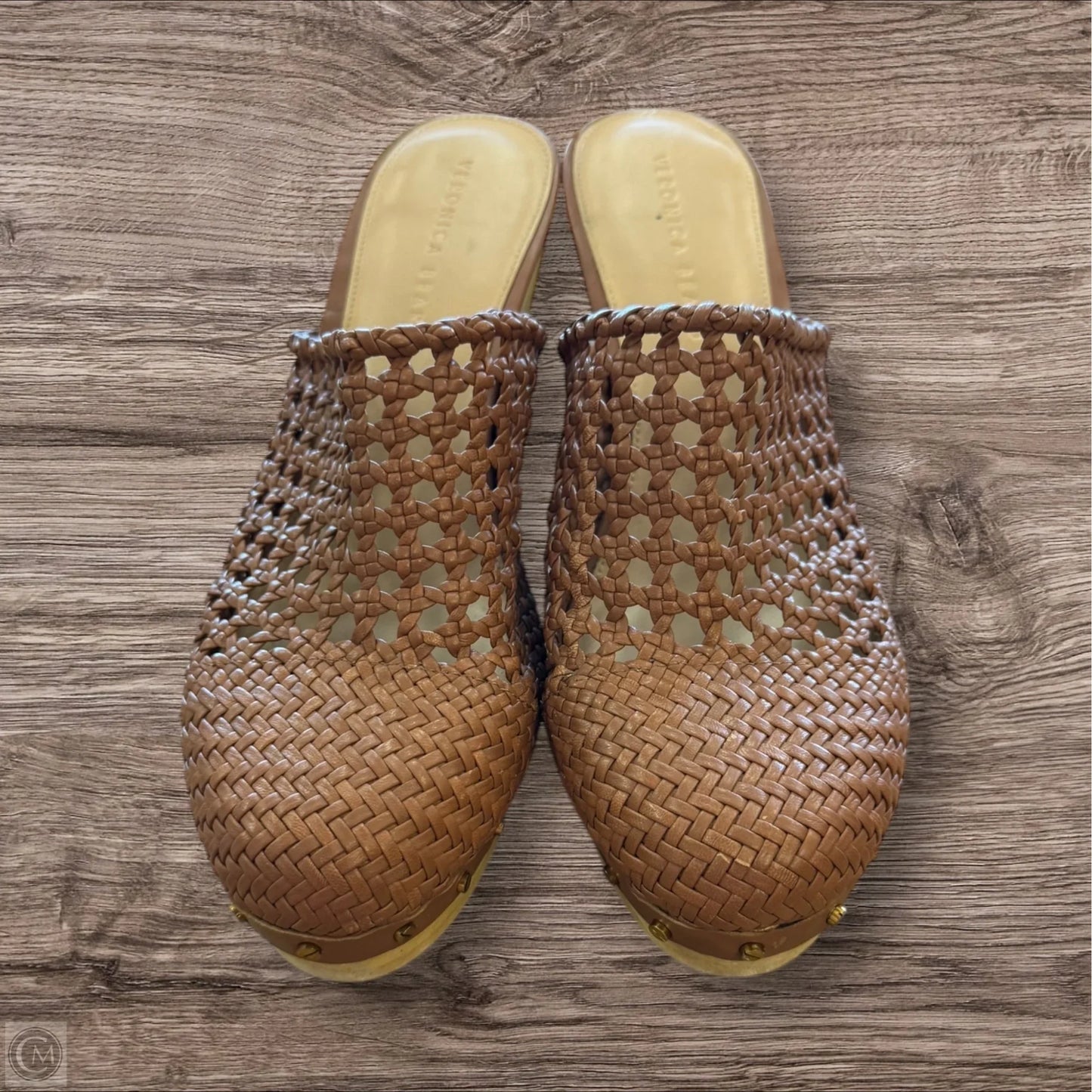 Shoes Heels Block By Veronica Beard In Brown, Size: 11