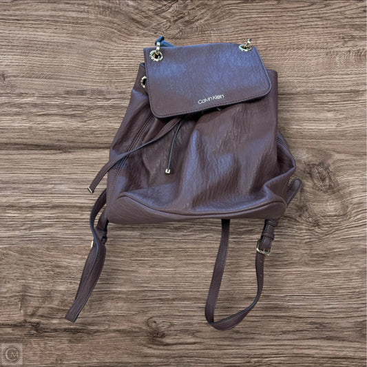Backpack By Calvin Klein, Size: Medium