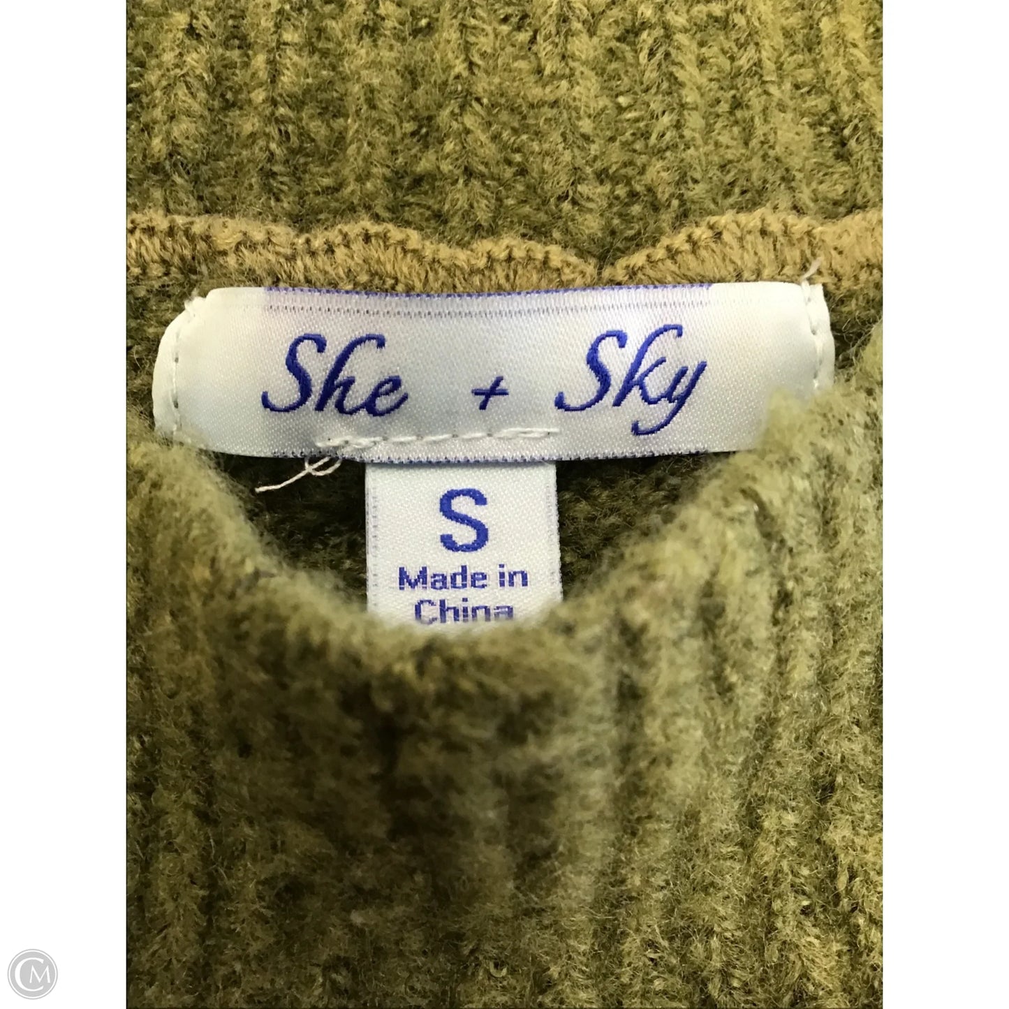 Sweater By She + Sky In Green, Size: S