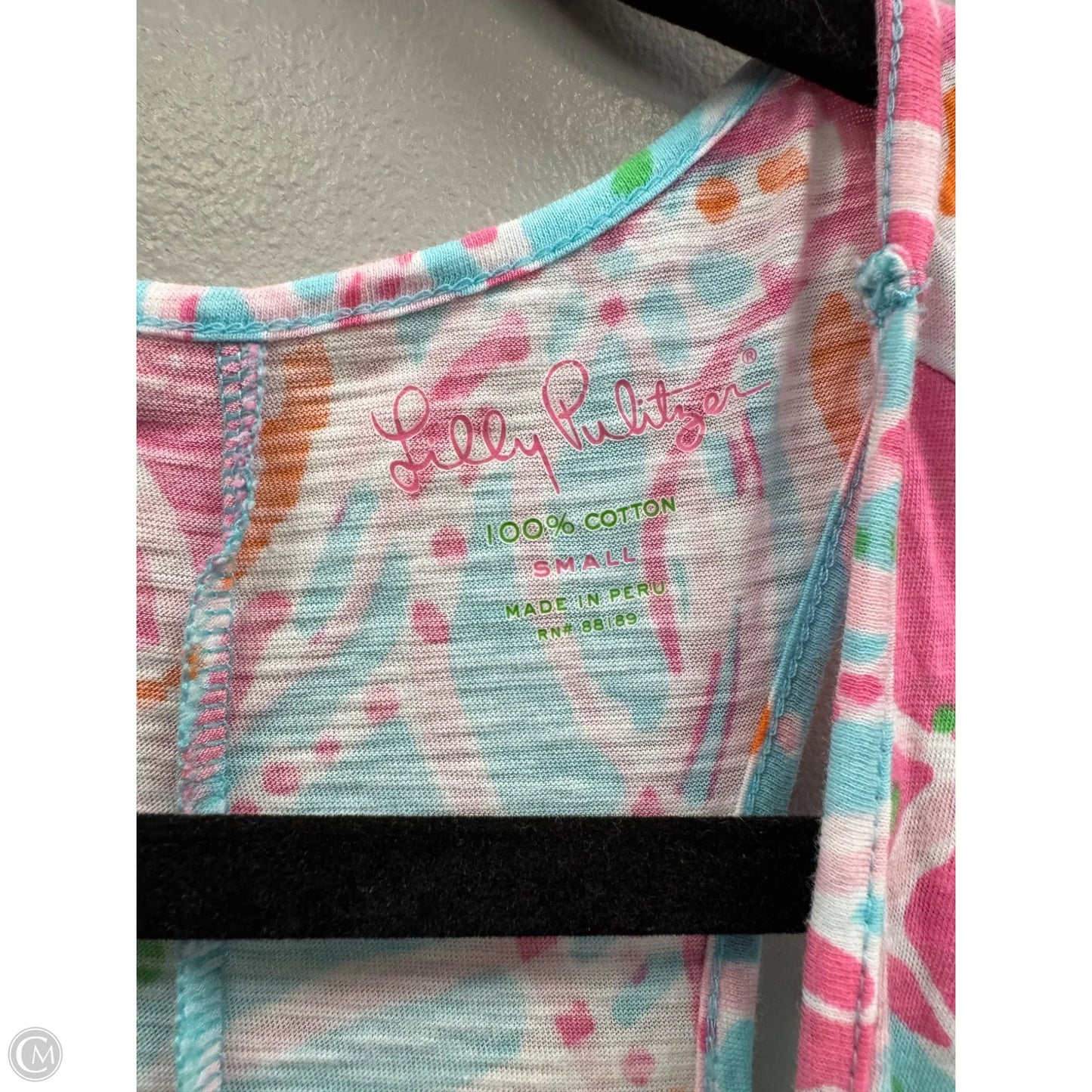 Dress Designer By Lilly Pulitzer In Blue & Pink, Size: S