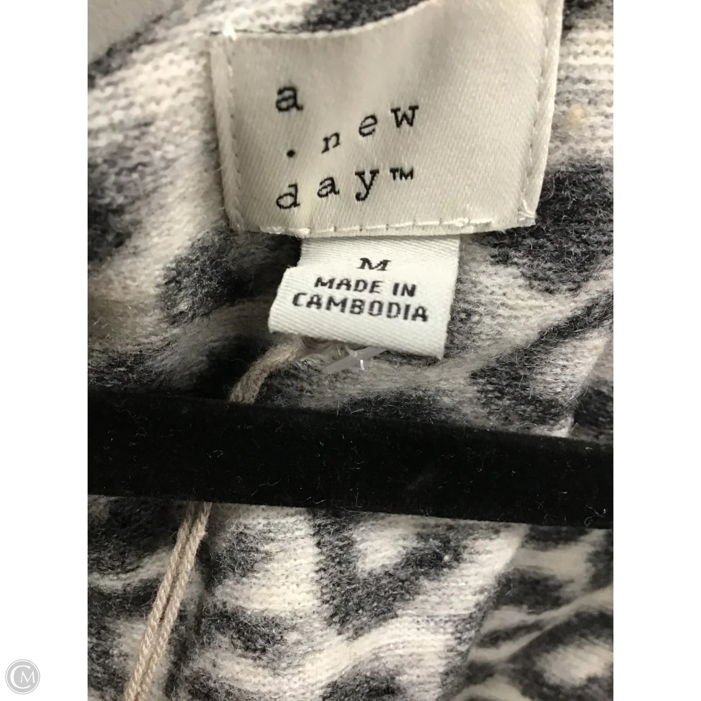 Jacket Faux Fur & Sherpa By A New Day In Animal Print, Size: M