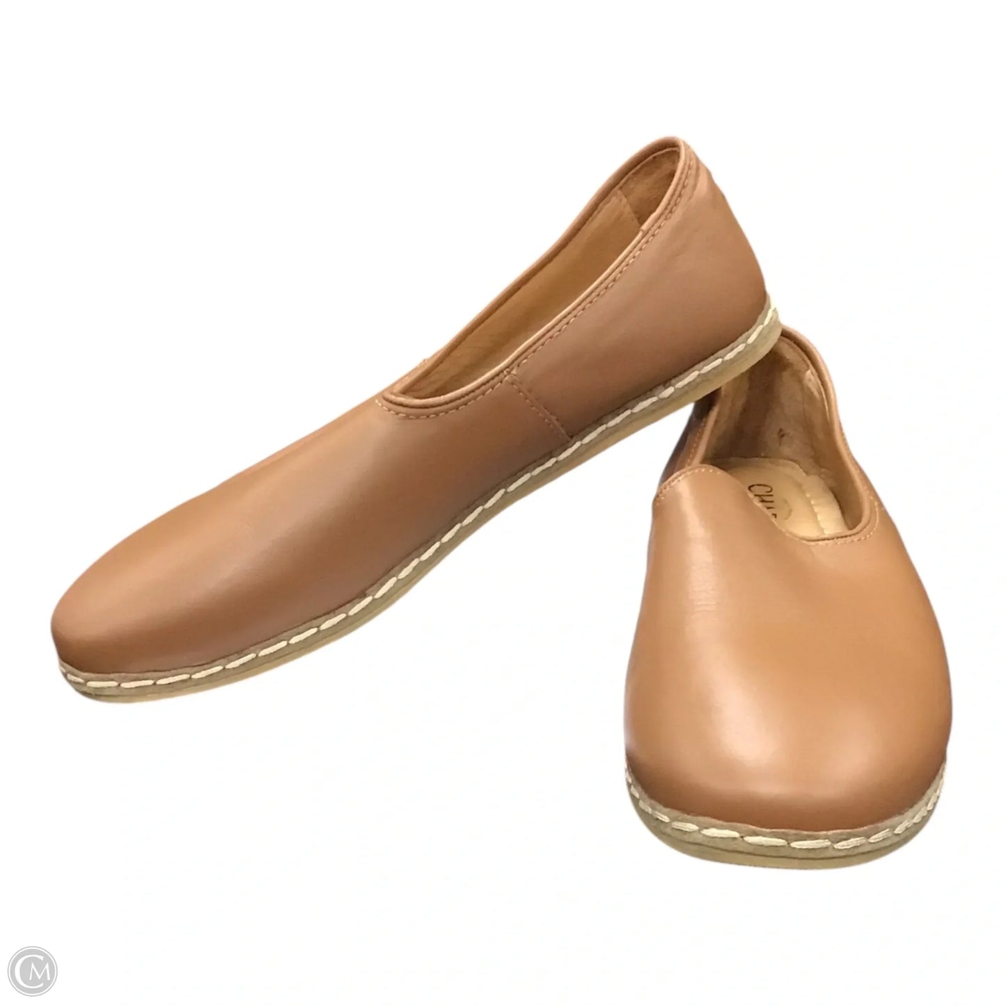 Shoes Flats By Cmb In Brown, Size: 11.5