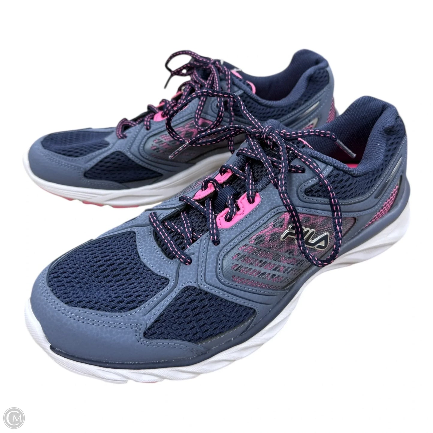 Shoes Athletic By Fila In Blue & Pink, Size: 11