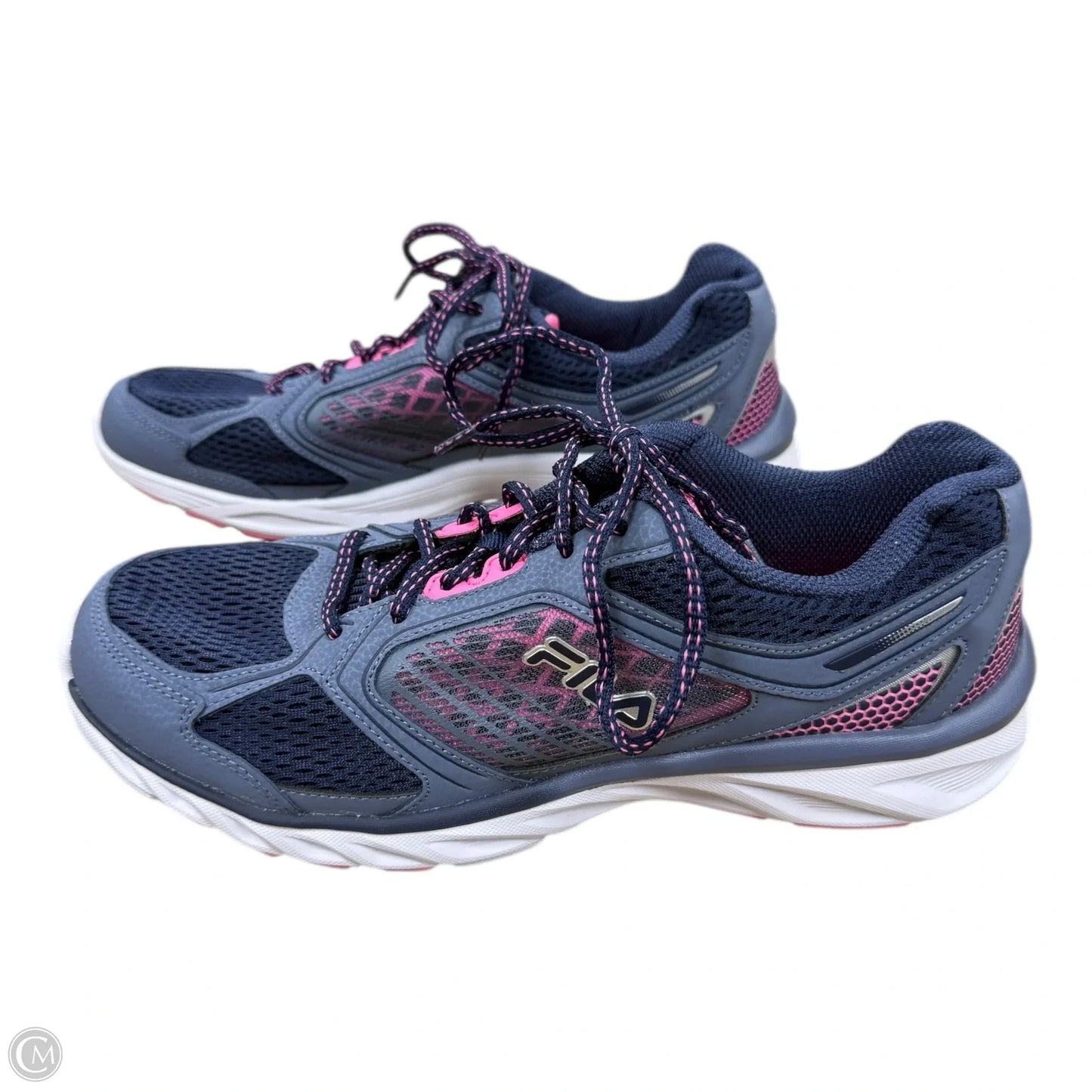 Shoes Athletic By Fila In Blue & Pink, Size: 11