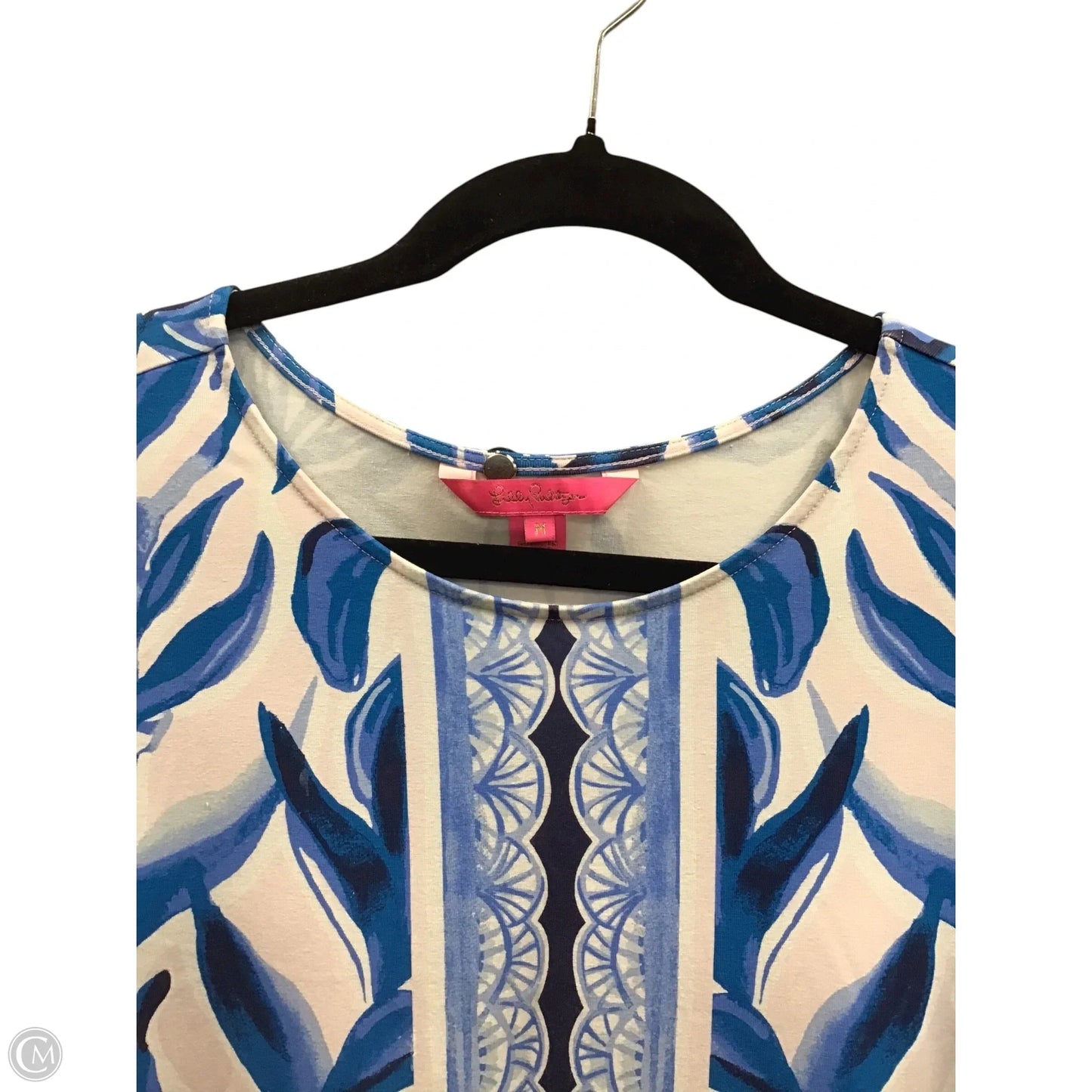 Dress Designer By Lilly Pulitzer In Blue & Pink, Size: M