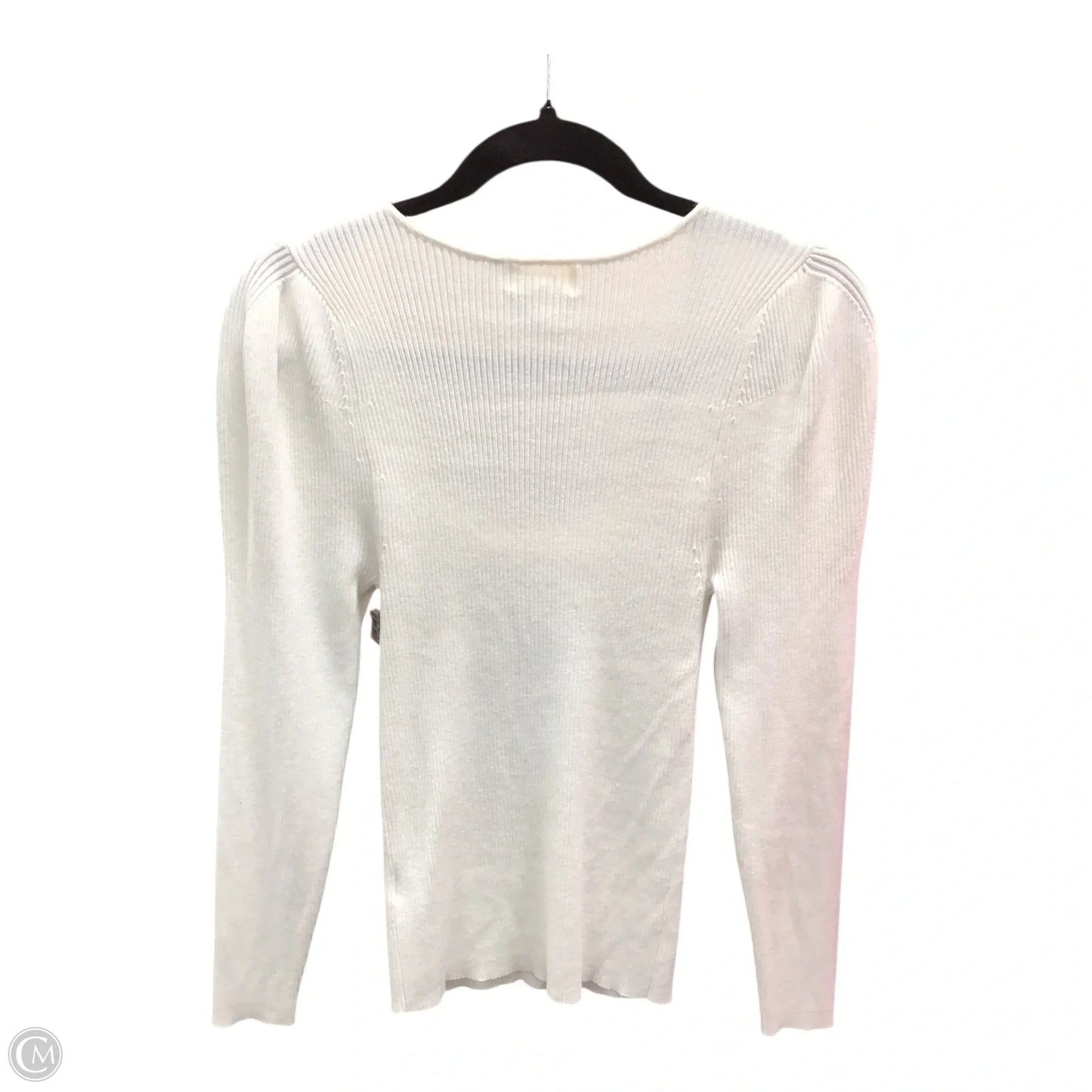 Top Long Sleeve By Maeve In Cream, Size: S