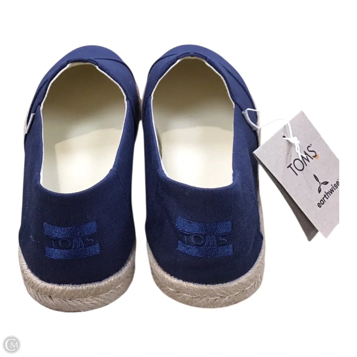 Shoes Flats By Toms In Navy, Size: 10