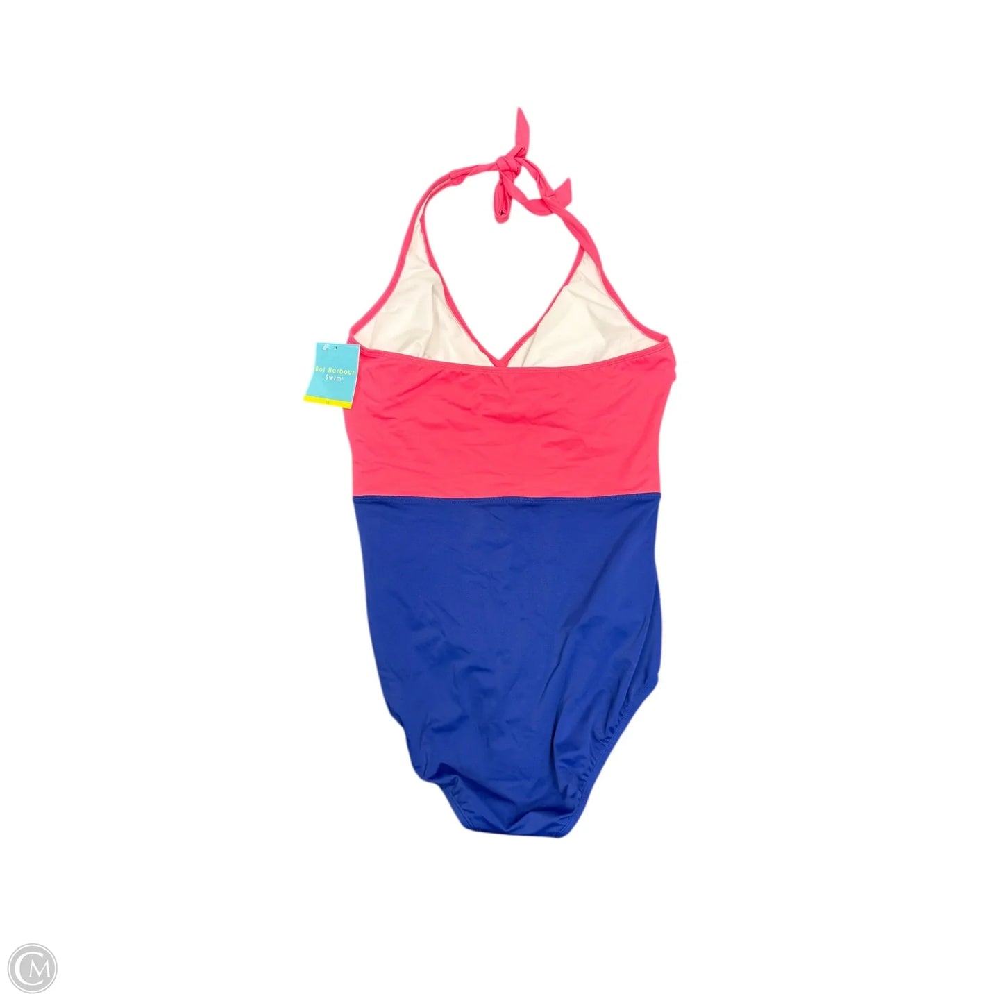 Swimsuit By Bal Harbour In Blue & Pink, Size: 16