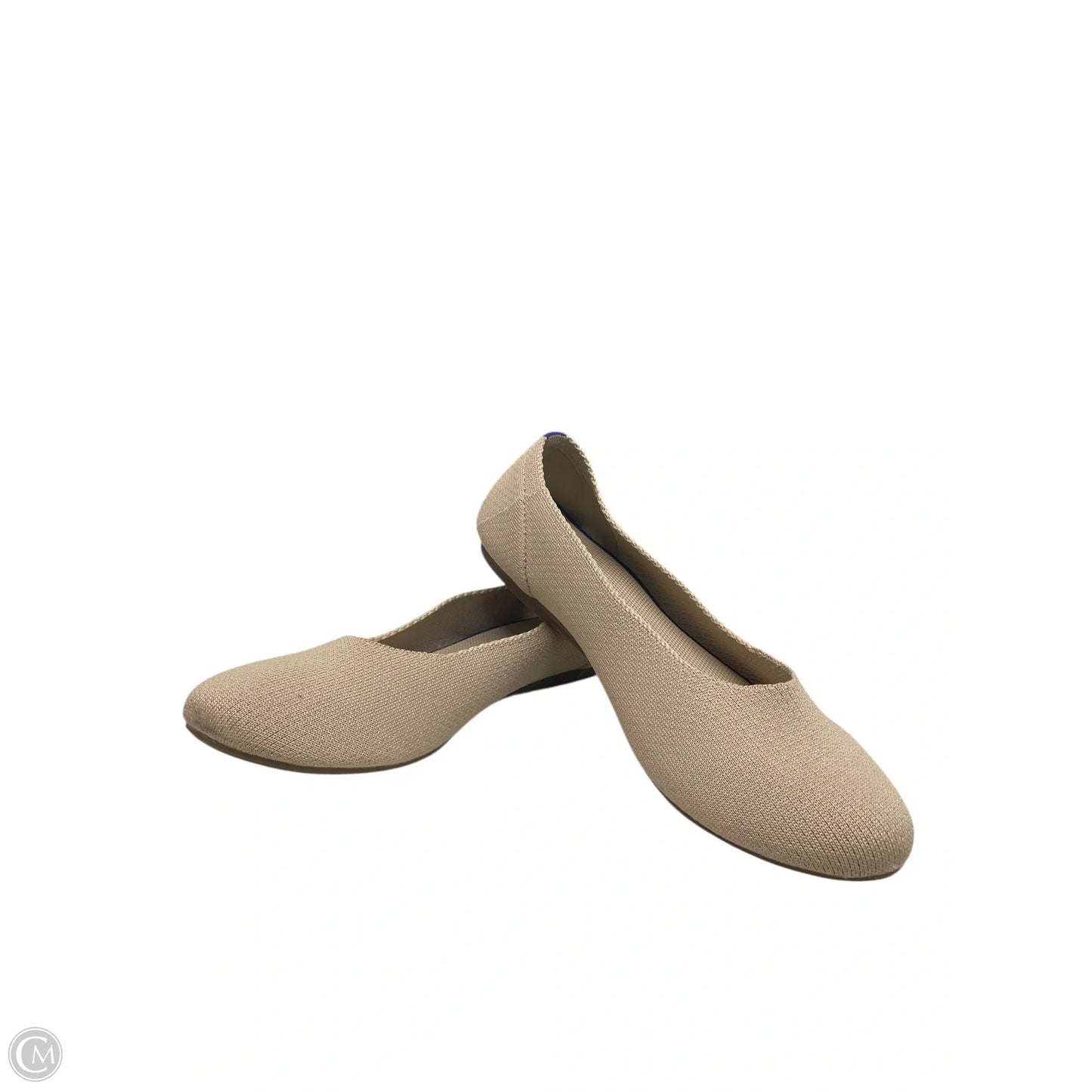 Shoes Flats By Clothes Mentor In Tan, Size: 9.5