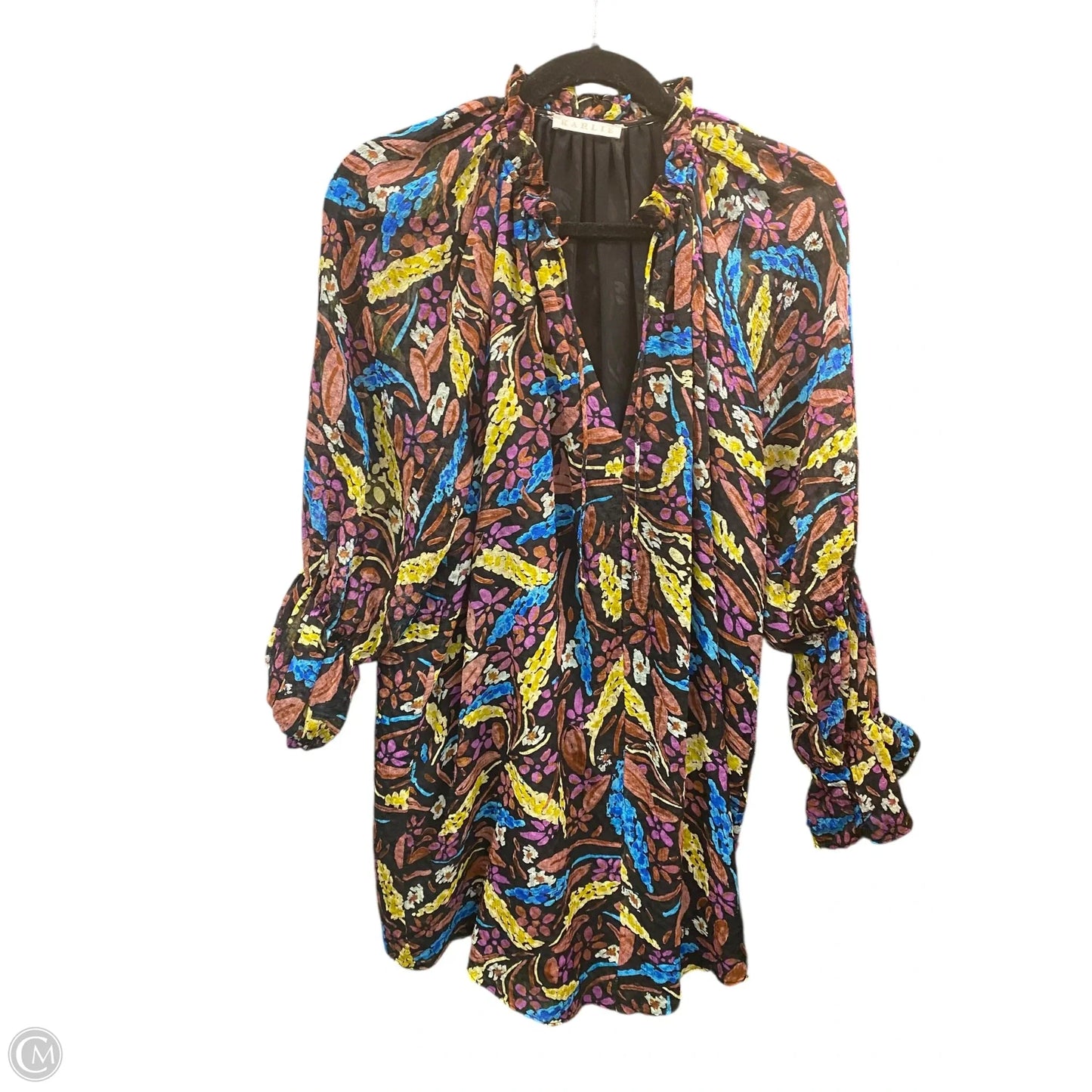 Dress Casual Short By Karlie In Floral Print, Size: M