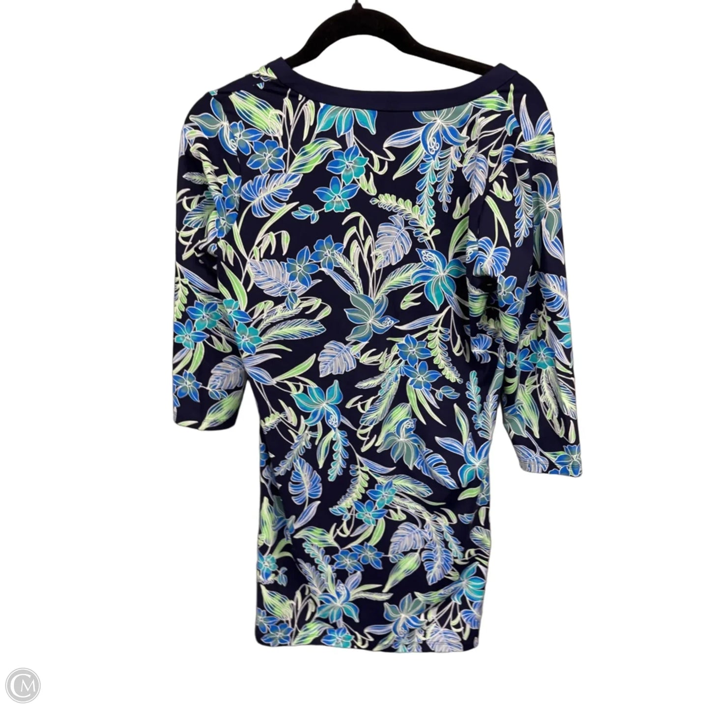 Swimwear Cover-up By Lands End In Tropical Print, Size: Xs
