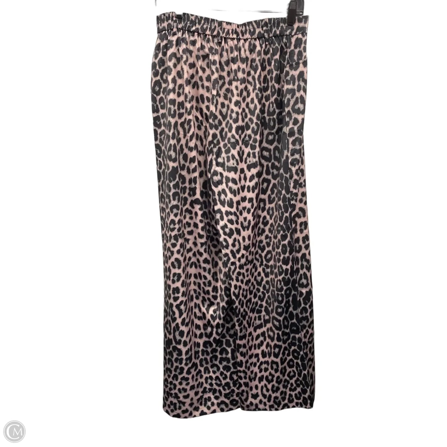 Pants Wide Leg By Clothes Mentor In Animal Print, Size: L
