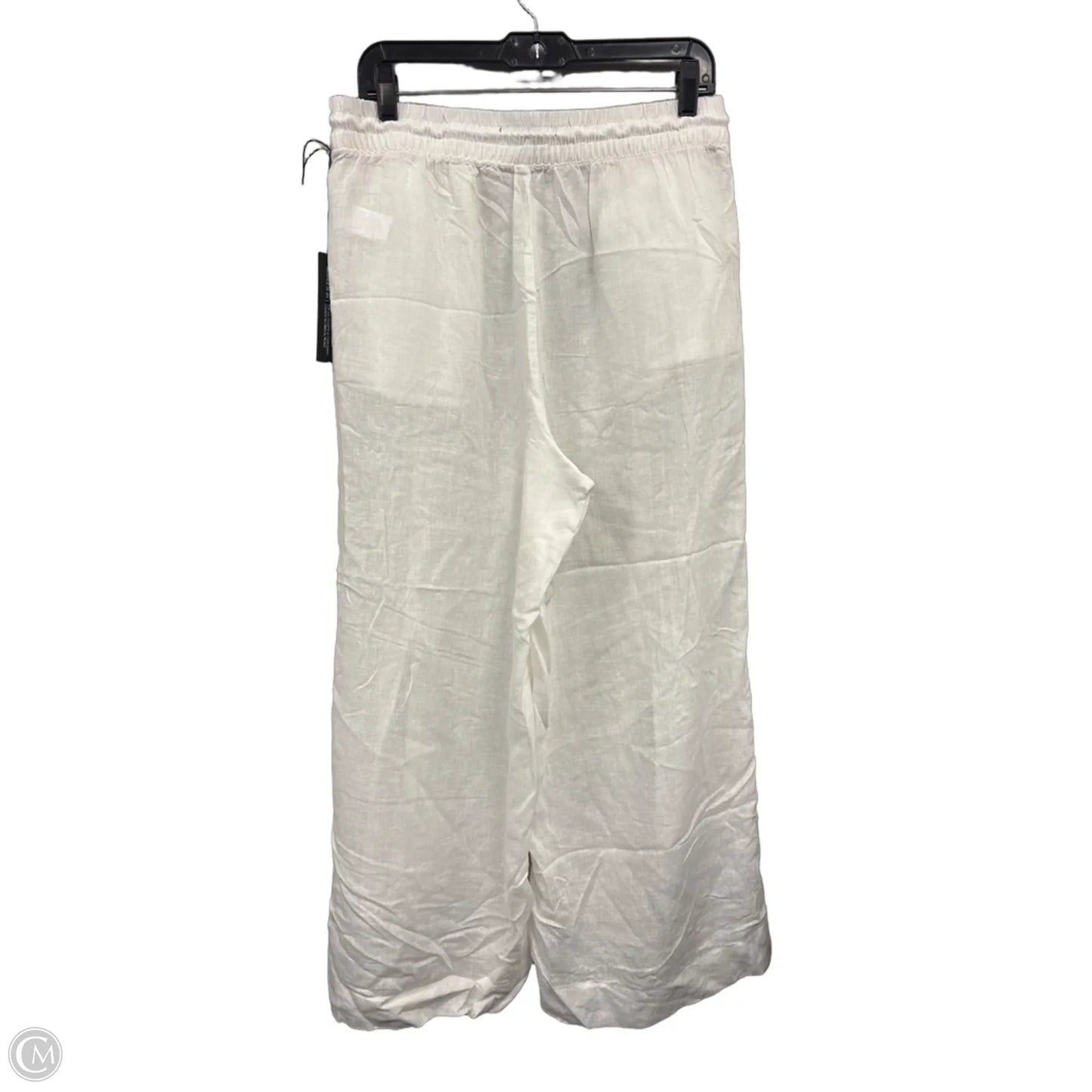 Pants Wide Leg By Tahari In White, Size: L