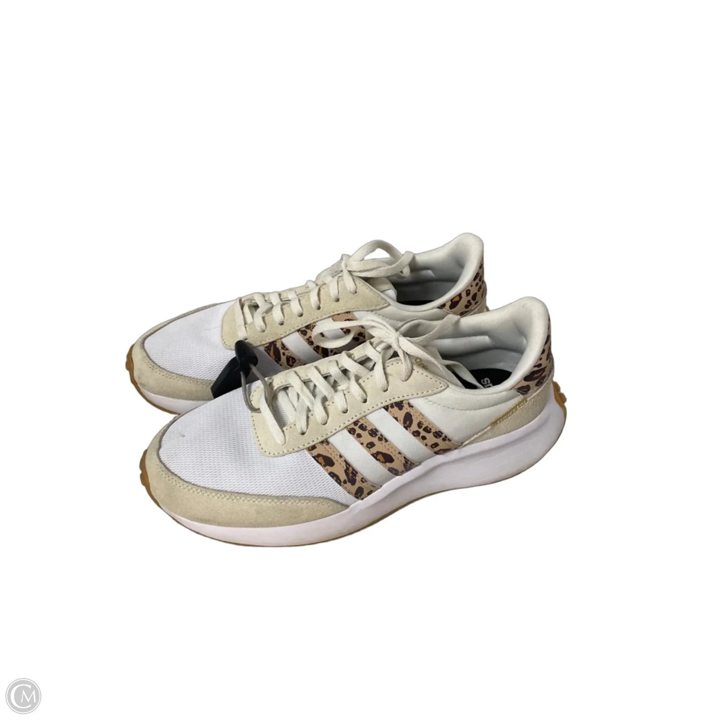 Shoes Athletic By Adidas In Tan & White, Size: 8.5