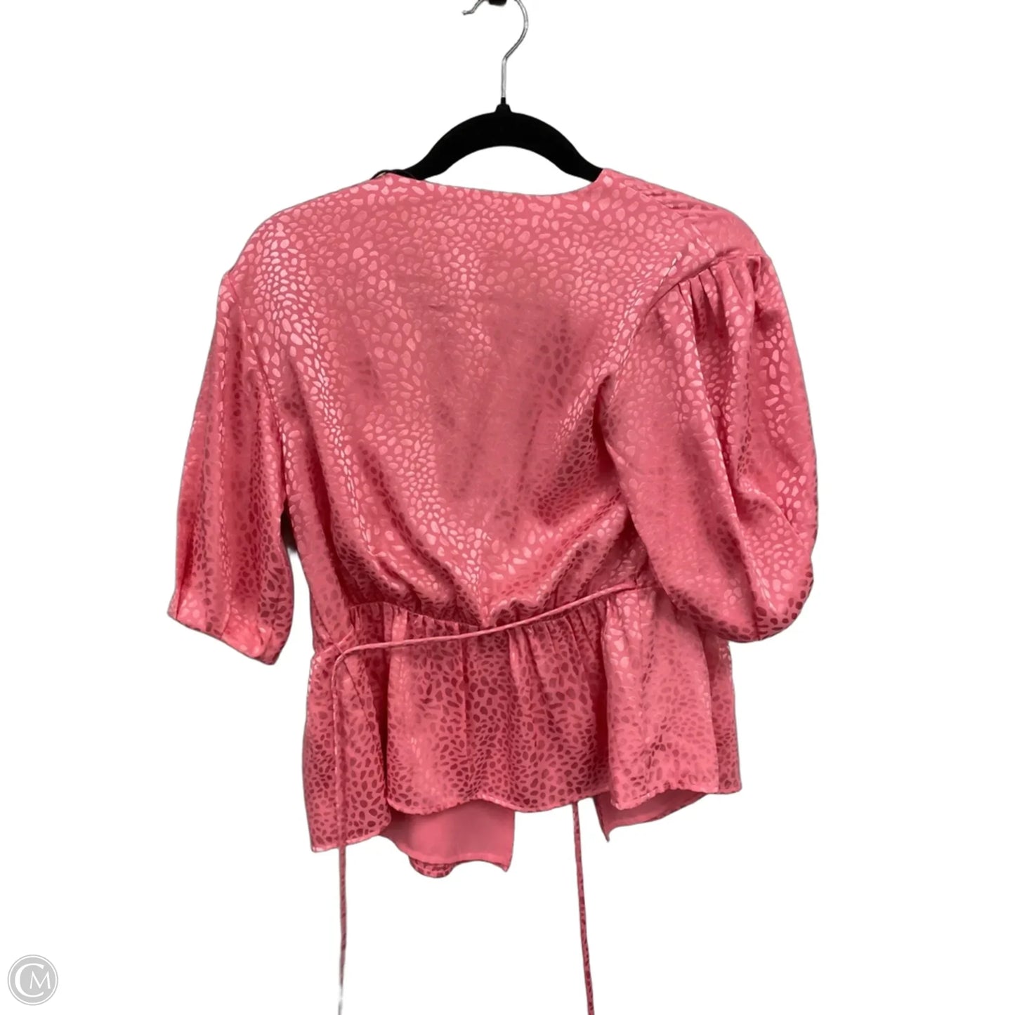 Blouse Designer By Rebecca Minkoff In Pink, Size: Xs