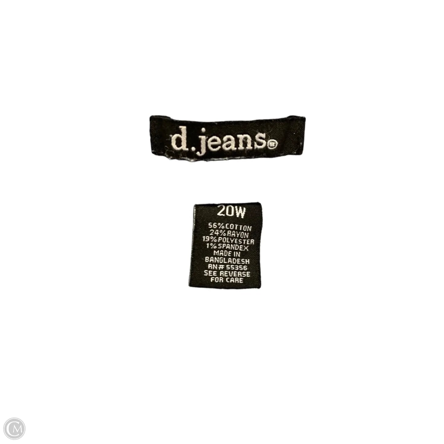 Jeans Skinny By D Jeans In Blue, Size: 20