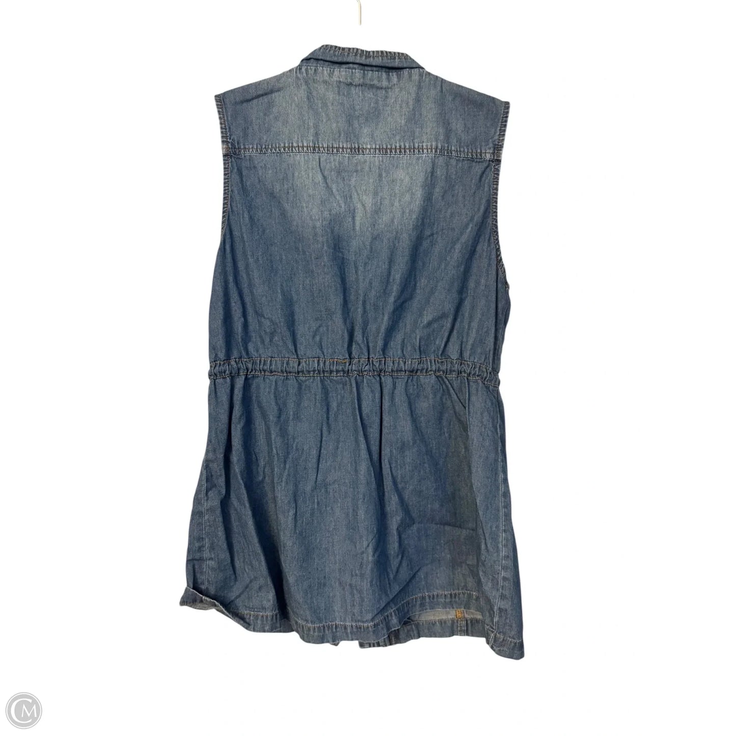 Vest Other By Clothes Mentor In Blue, Size: S