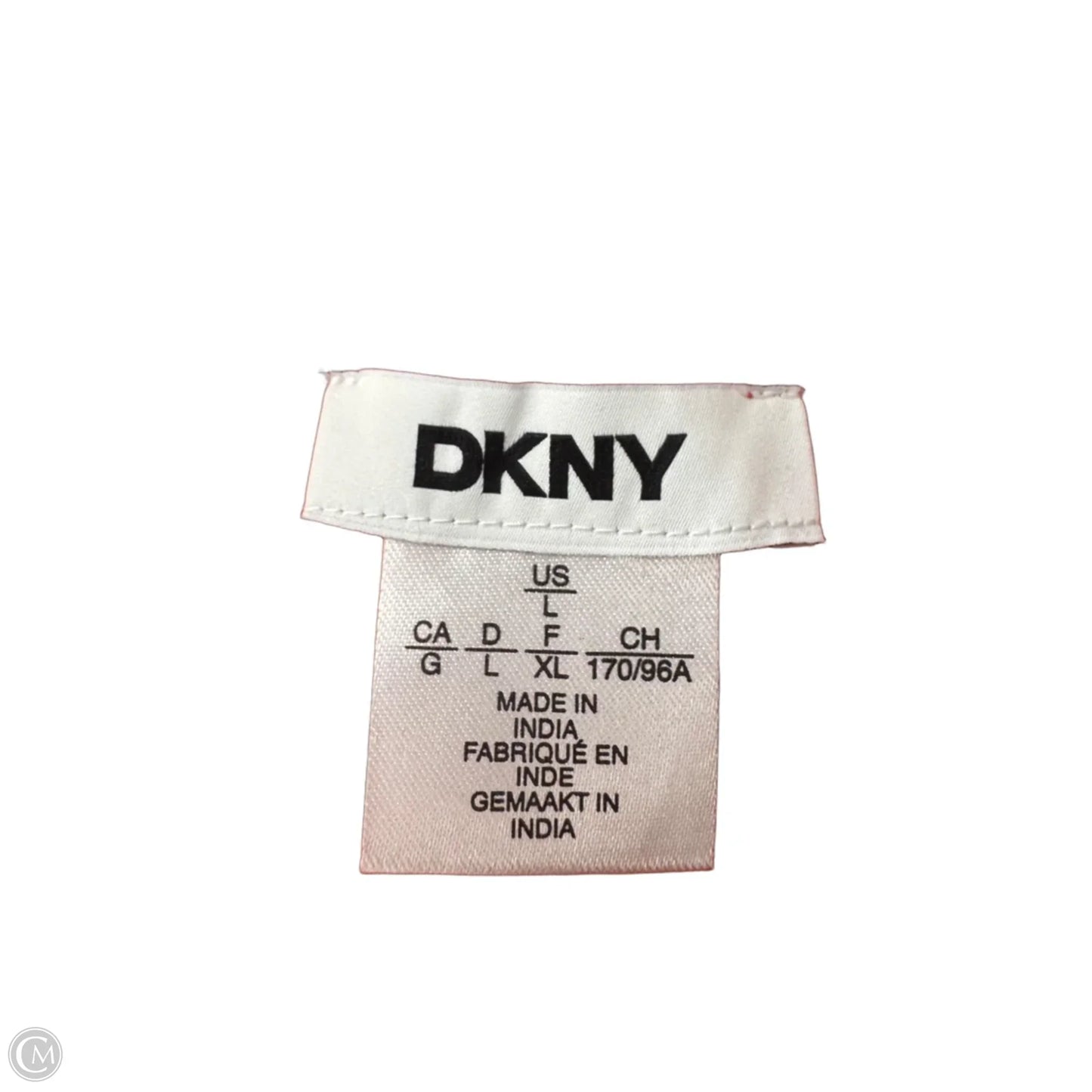 Dress Casual Short By Dkny In Orange, Size: L