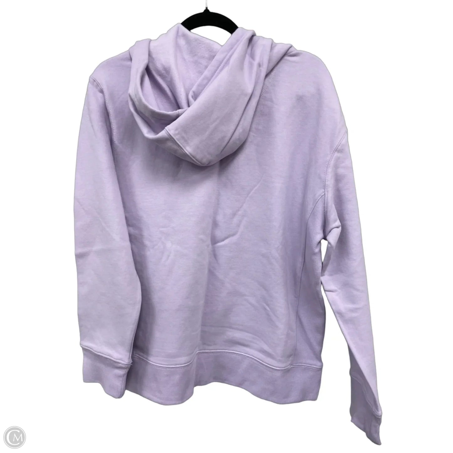 Sweatshirt Hoodie By Life Is Good In Purple, Size: L