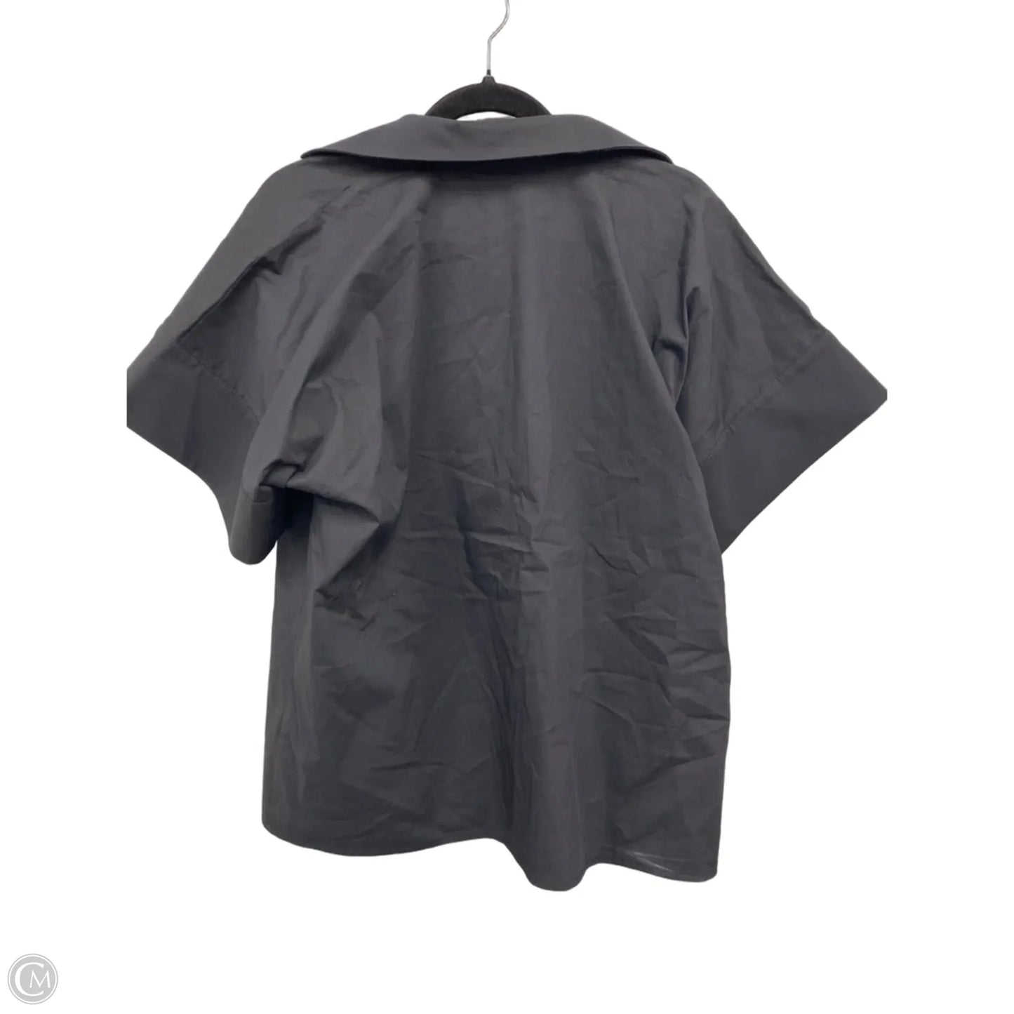 Top Short Sleeve By Clothes Mentor In Black, Size: S