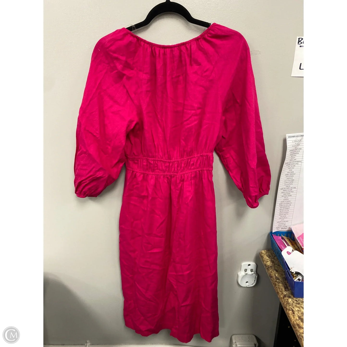 Dress Casual Midi By Universal Thread In Pink, Size: S