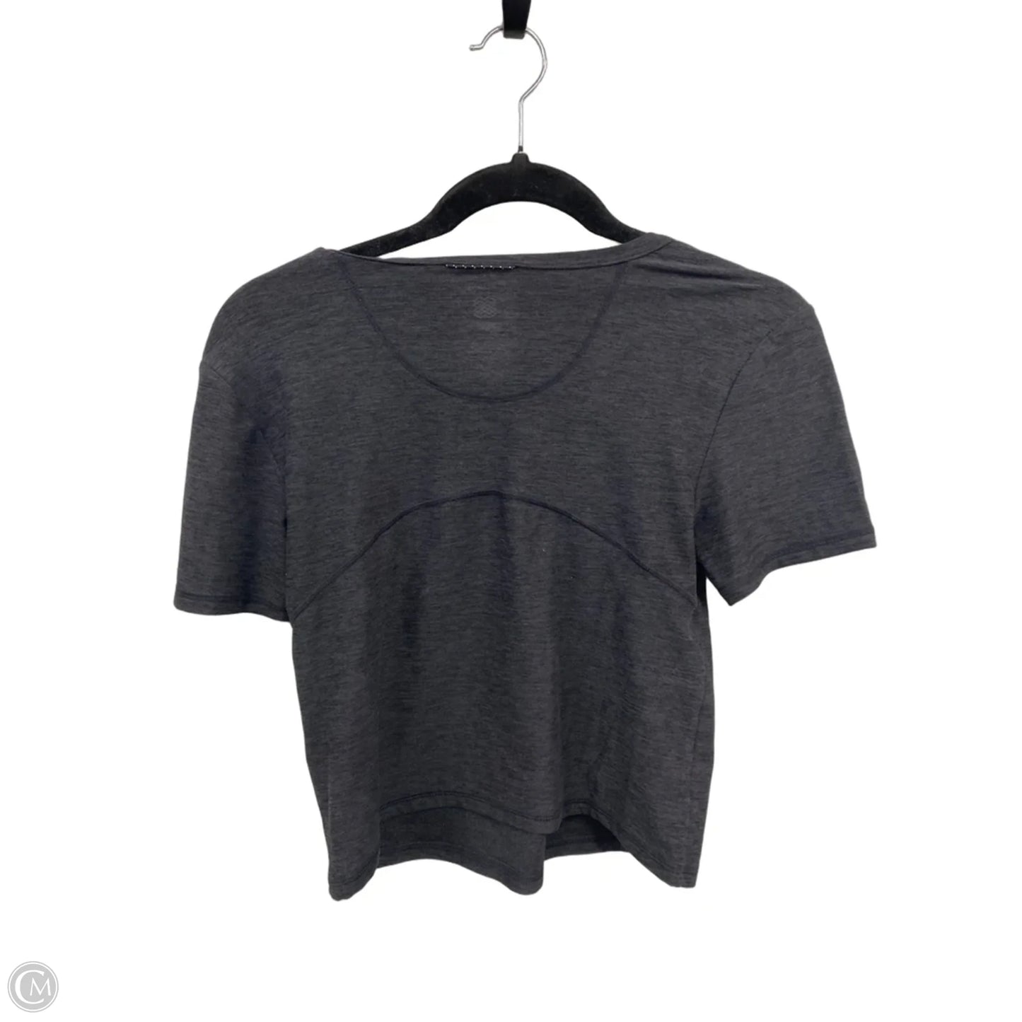 Athletic Top Short Sleeve By Flx In Black, Size: M