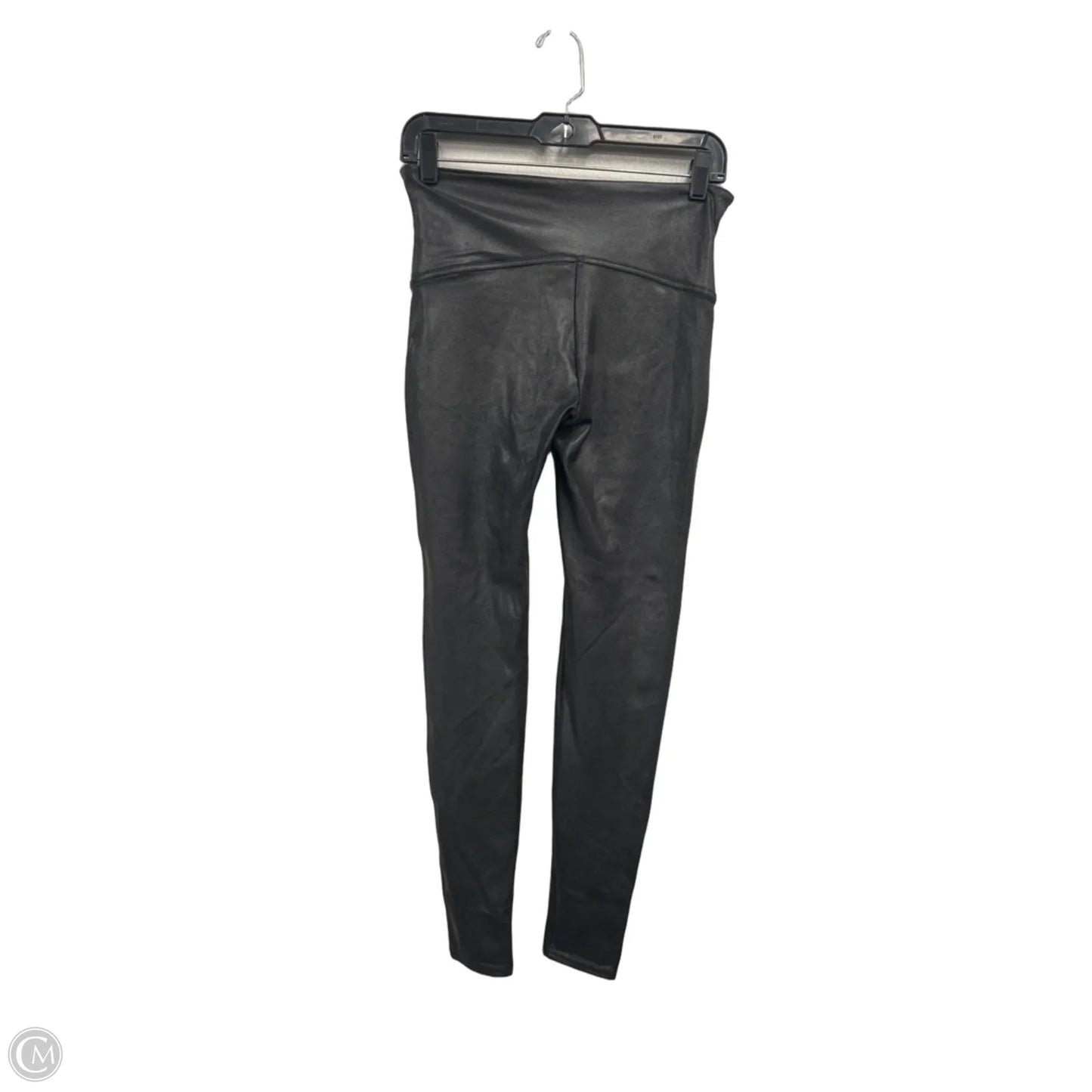Athletic Leggings By Spanx In Black, Size: L