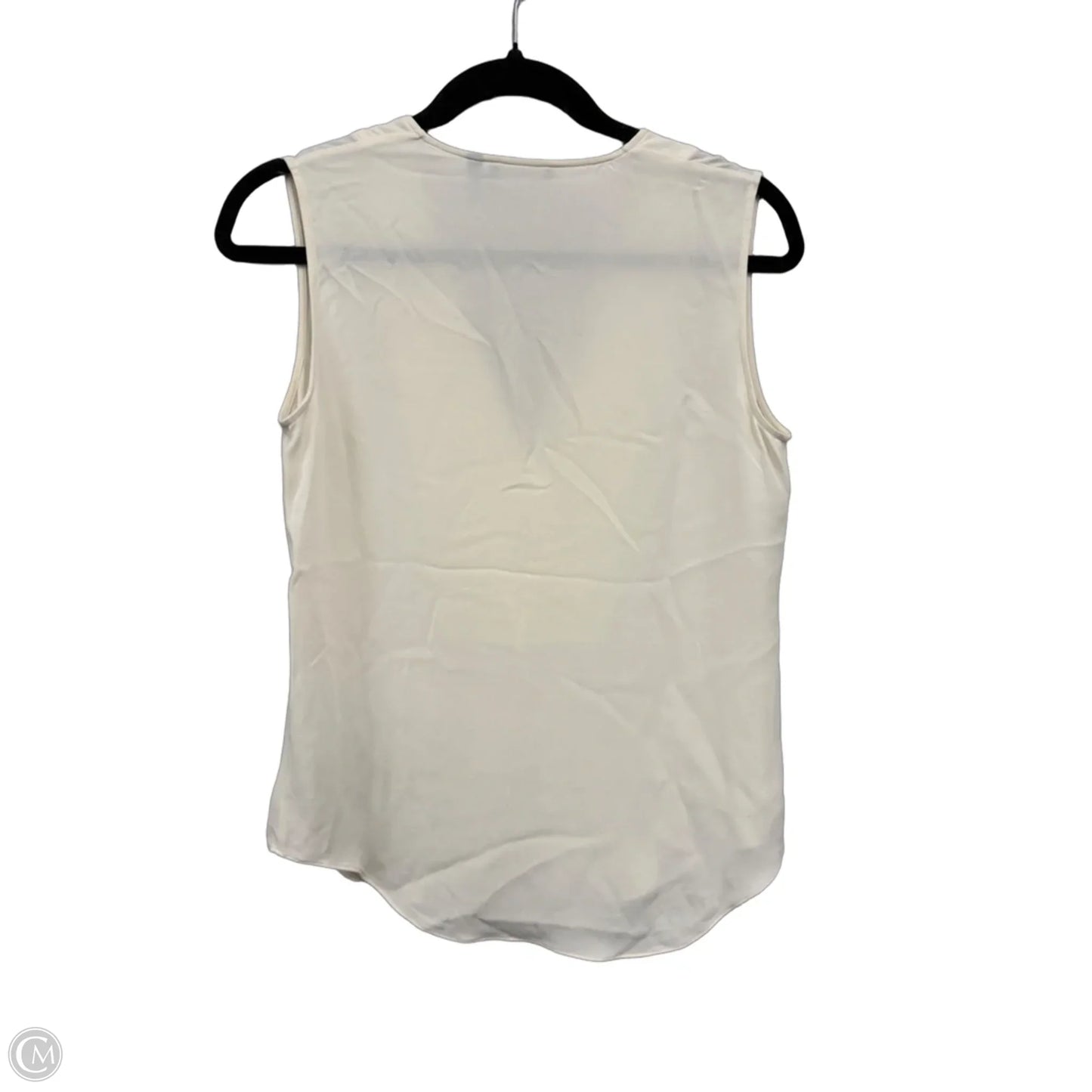 Top Sleeveless By Theory In Cream, Size: Sp