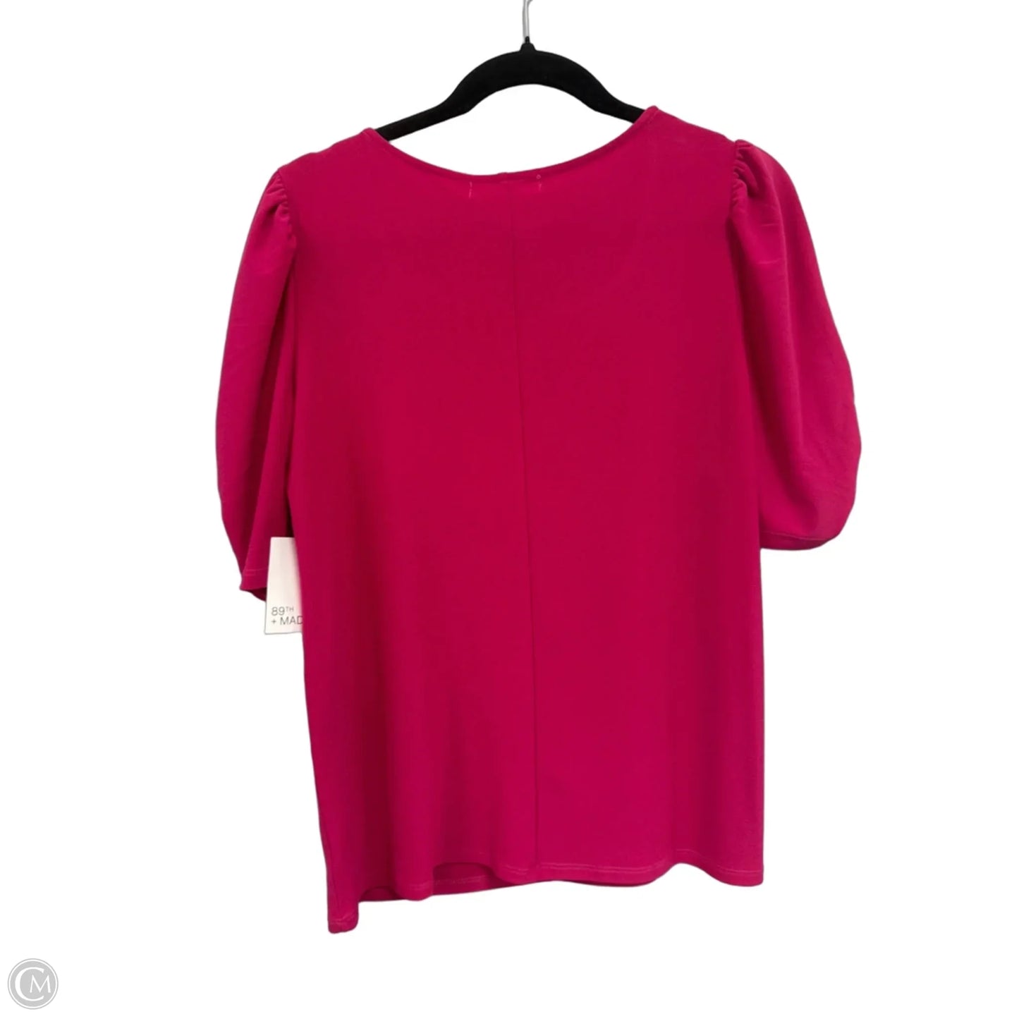 Top Short Sleeve By 89th And Madison In Pink, Size: M