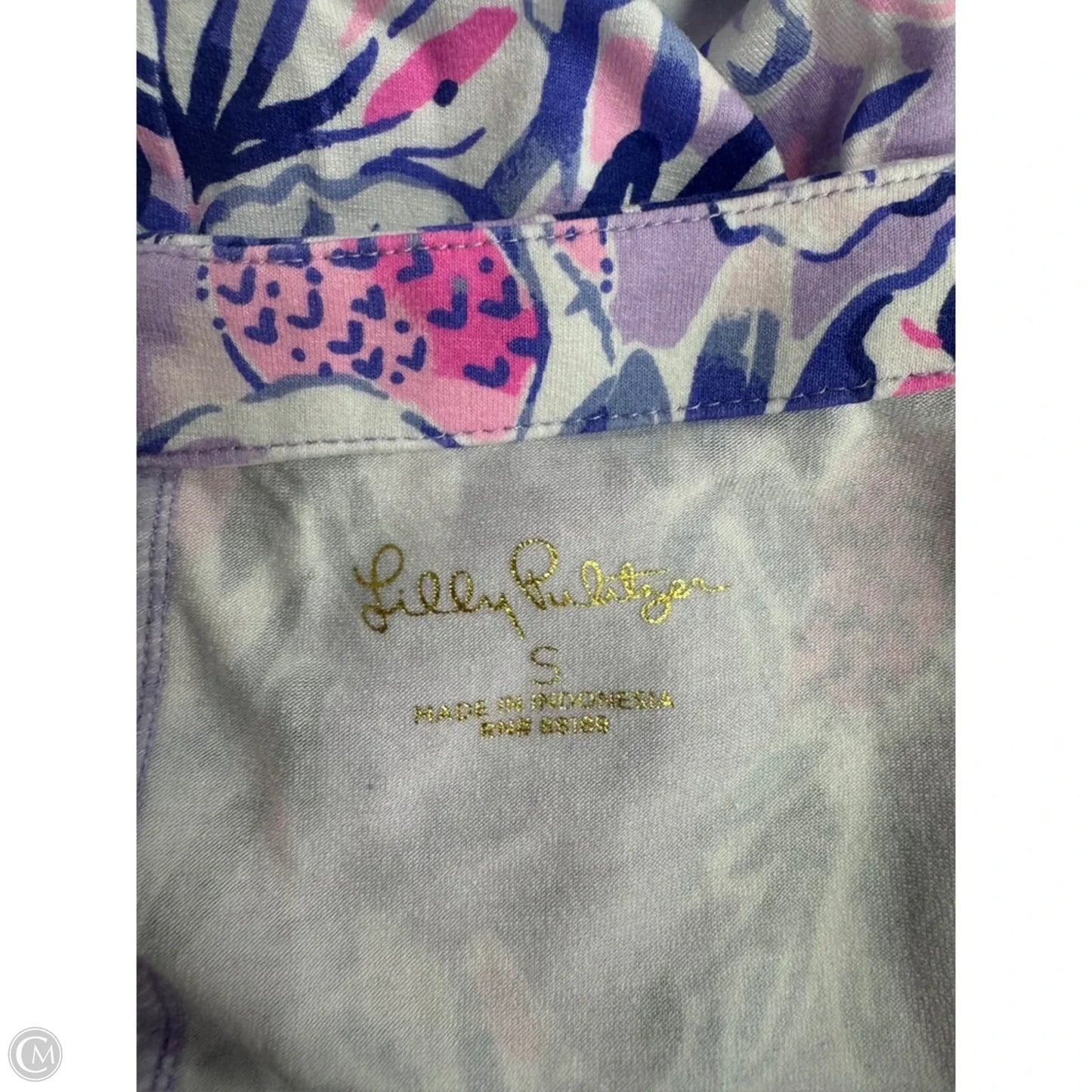 Dress Designer By Lilly Pulitzer In Pink & Purple, Size: S