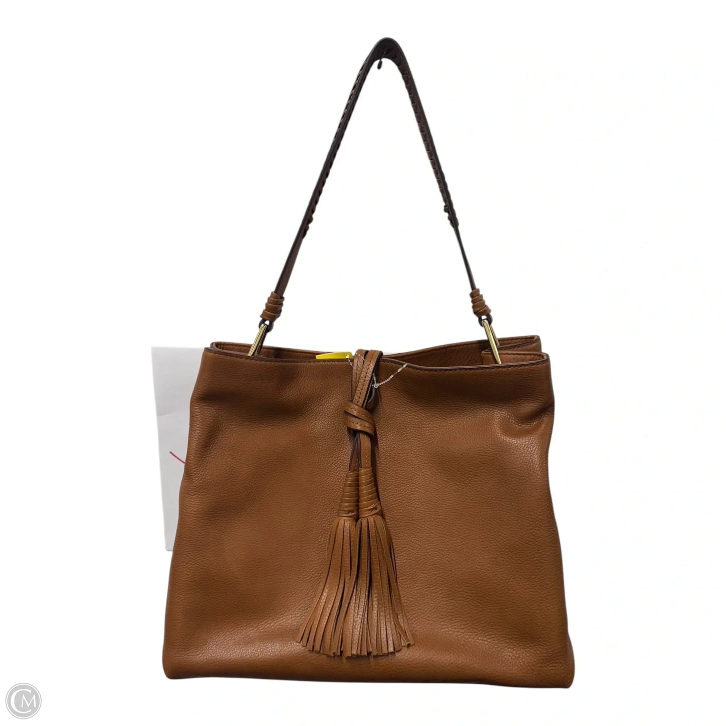 Handbag Leather By Vince Camuto, Size: Medium