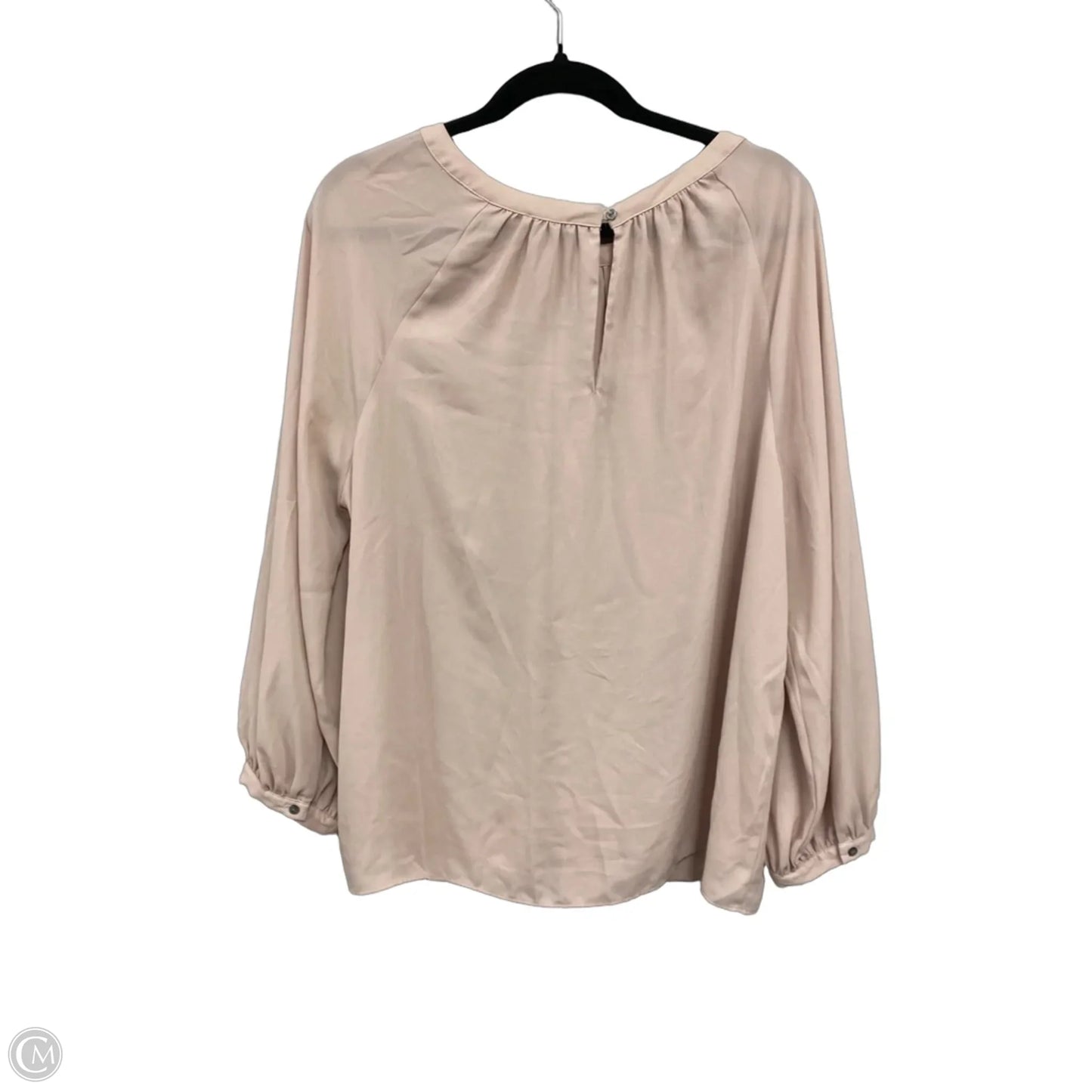 Top Long Sleeve By Ann Taylor In Mauve, Size: Xl