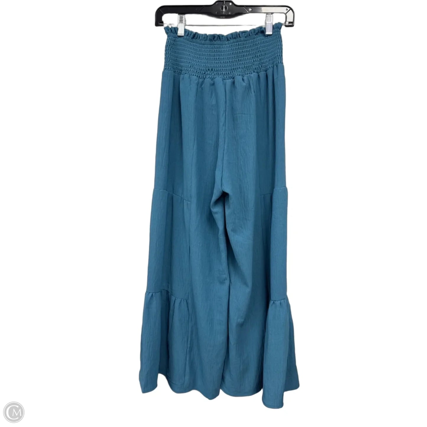 Pants Wide Leg By Clothes Mentor In Teal, Size: S