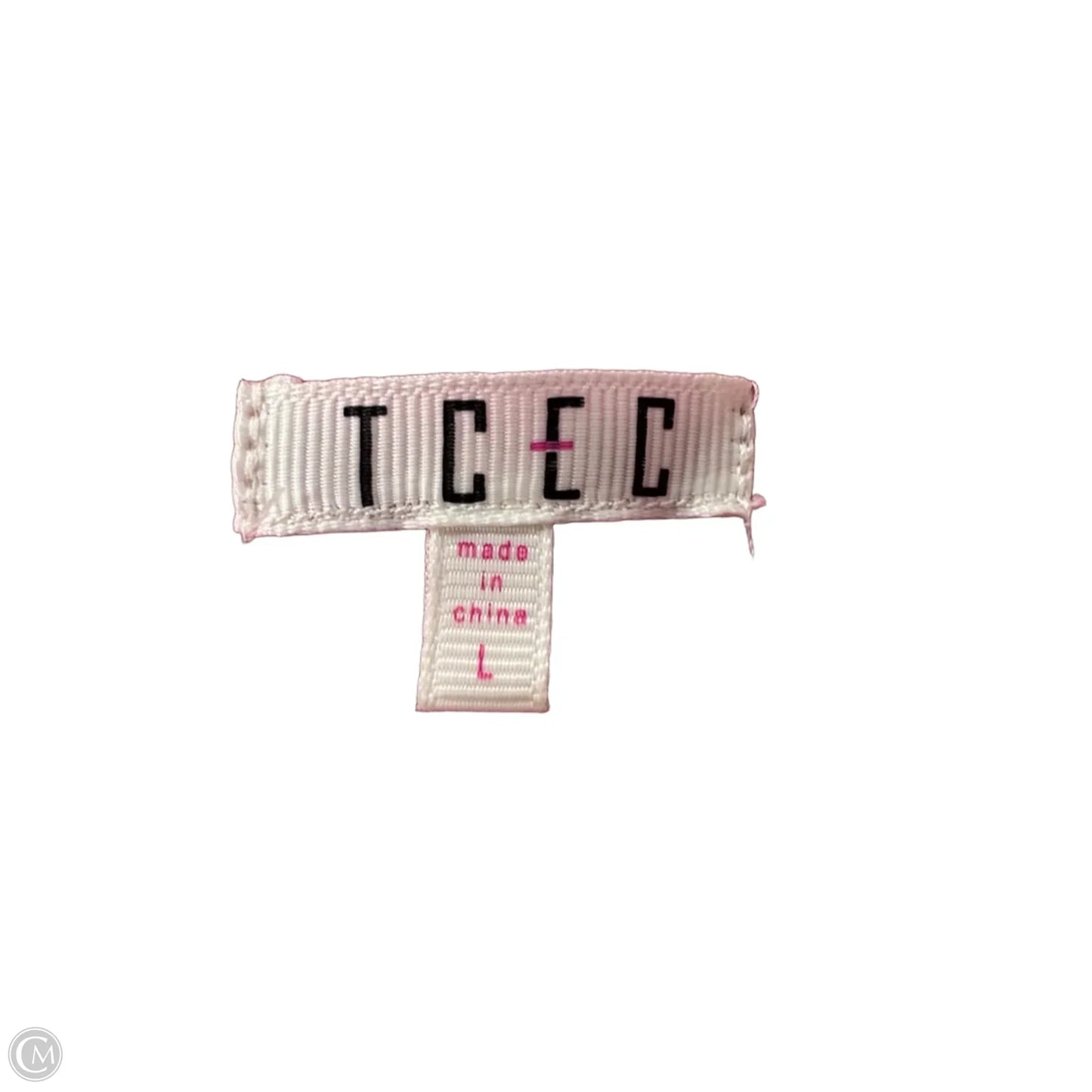 Dress Casual Short By Tcec In Pink, Size: L