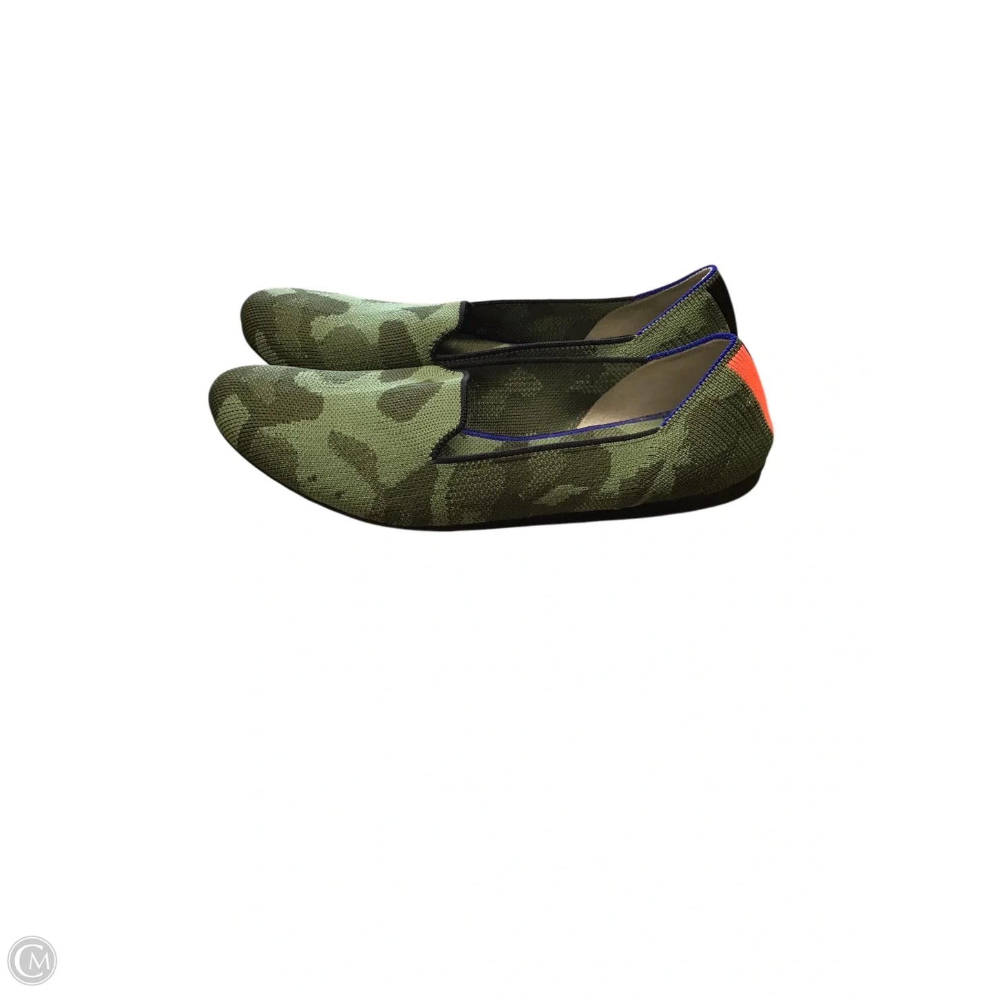 Shoes Flats By Rothys In Camouflage Print, Size: 8.5