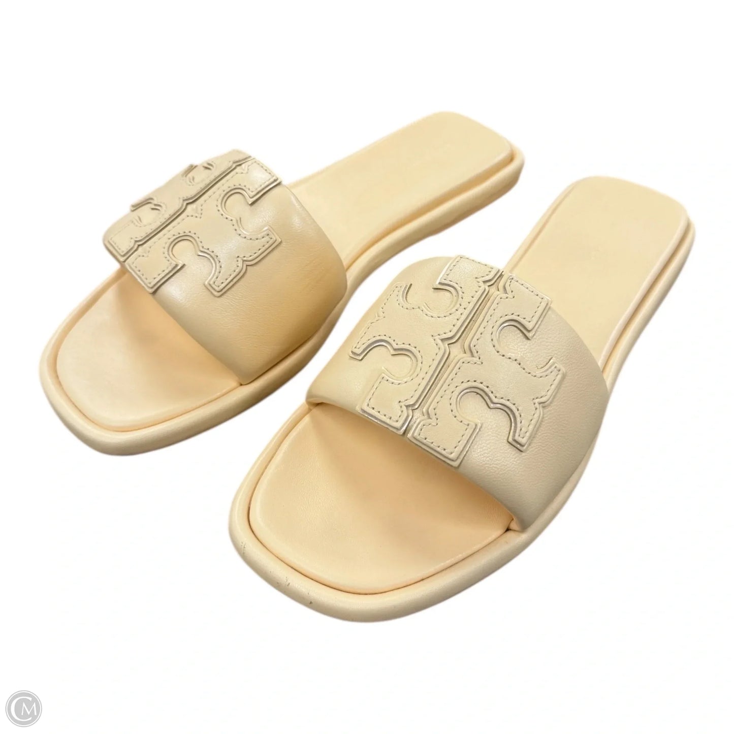 Sandals Designer By Tory Burch In Cream, Size: 11
