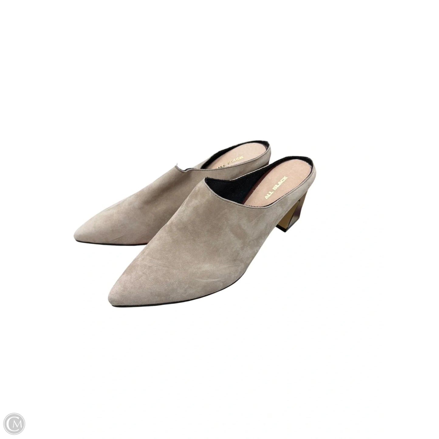 Shoes Heels Block By Cmb In Tan, Size: 8.5