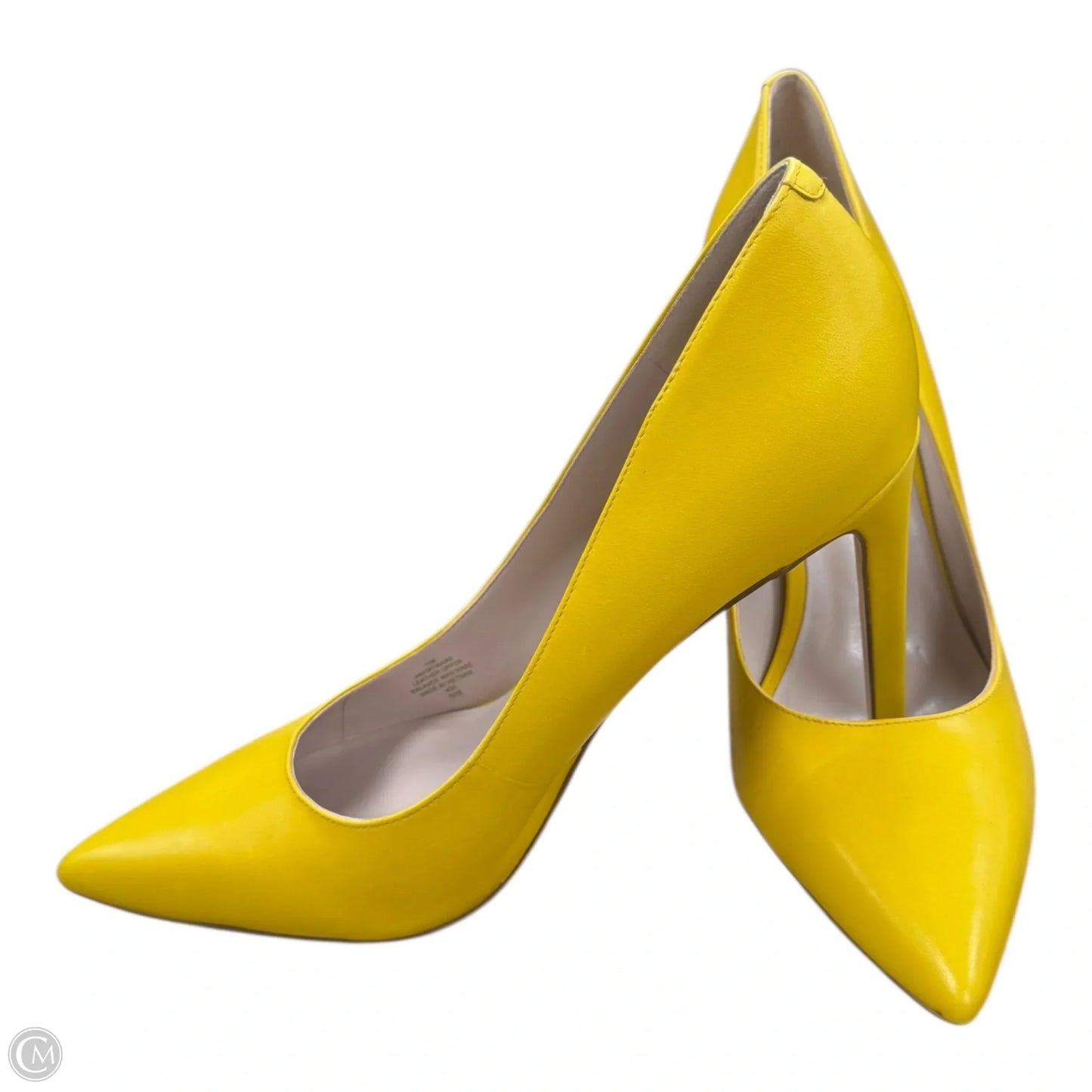 Shoes Heels Stiletto By Nine West In Gold, Size: 11