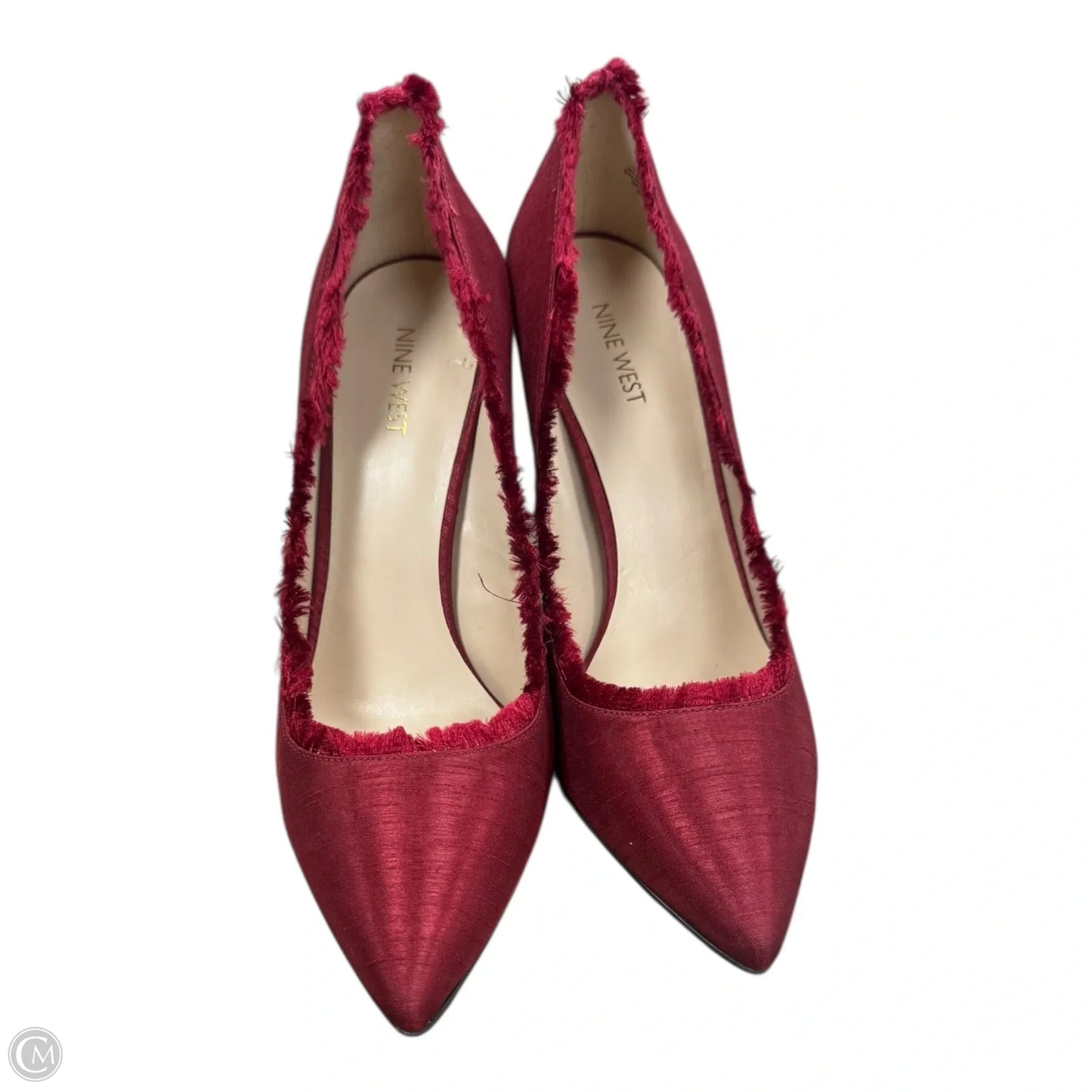 Shoes Heels Stiletto By Nine West In Red, Size: 11