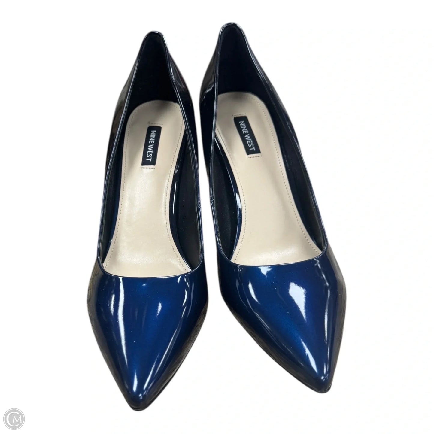 Shoes Heels Stiletto By Nine West In Blue, Size: 11